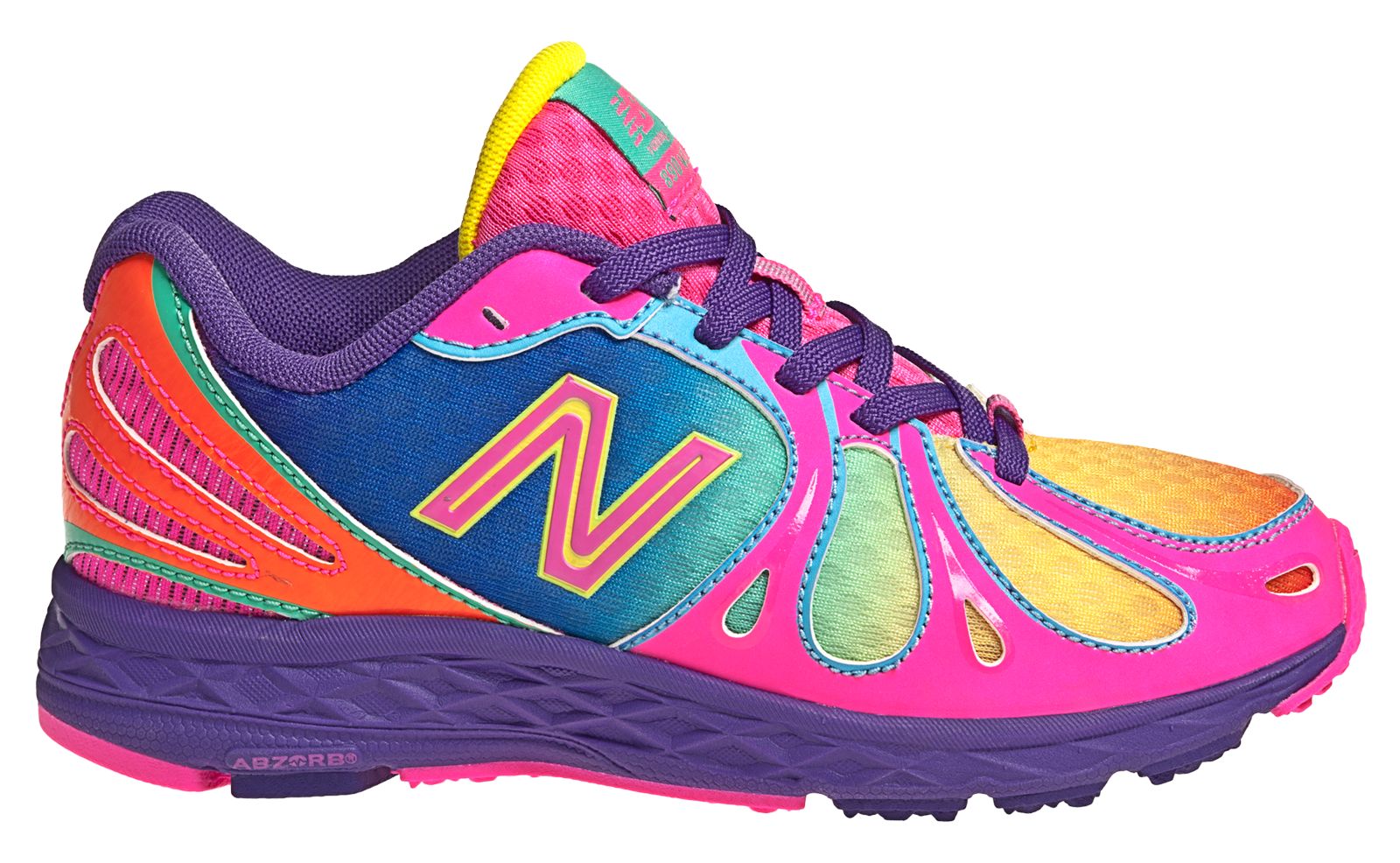 Rainbow 890v3, Diva Pink with Dazzling Blue &amp; Purple
