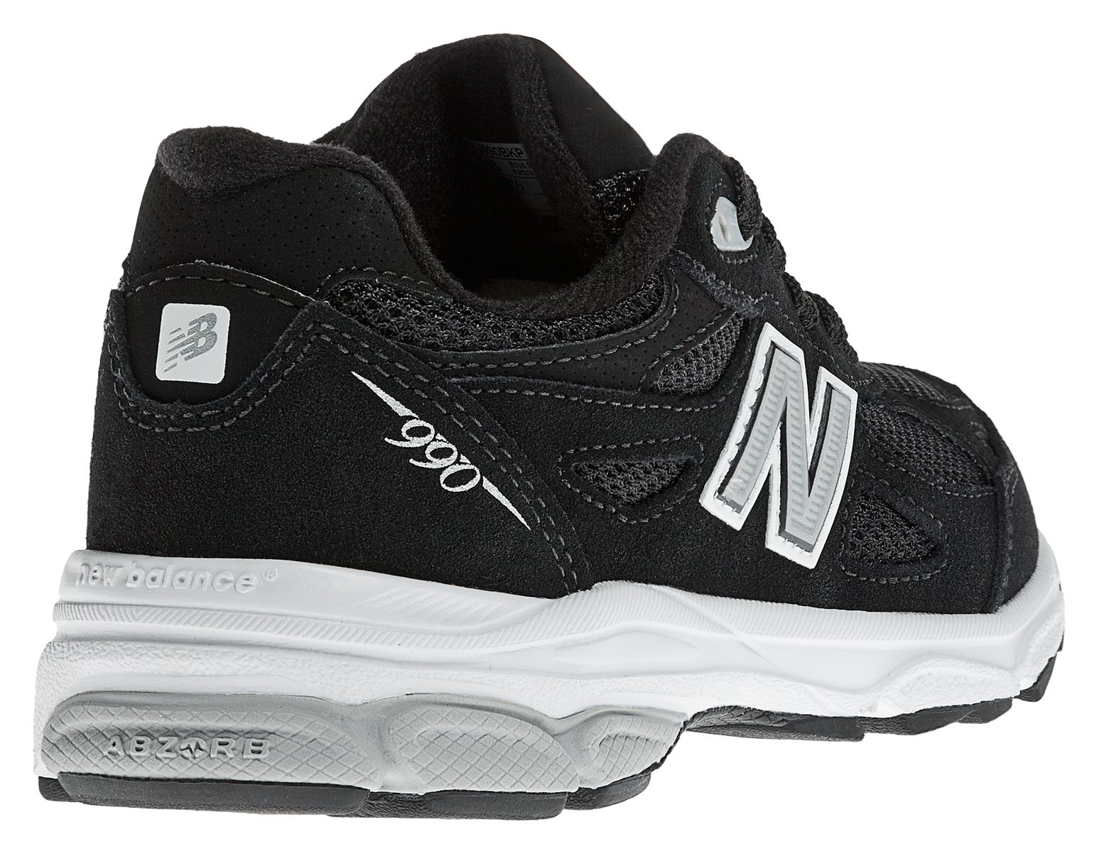 New Balance 990v3, Black with Grey &amp; White