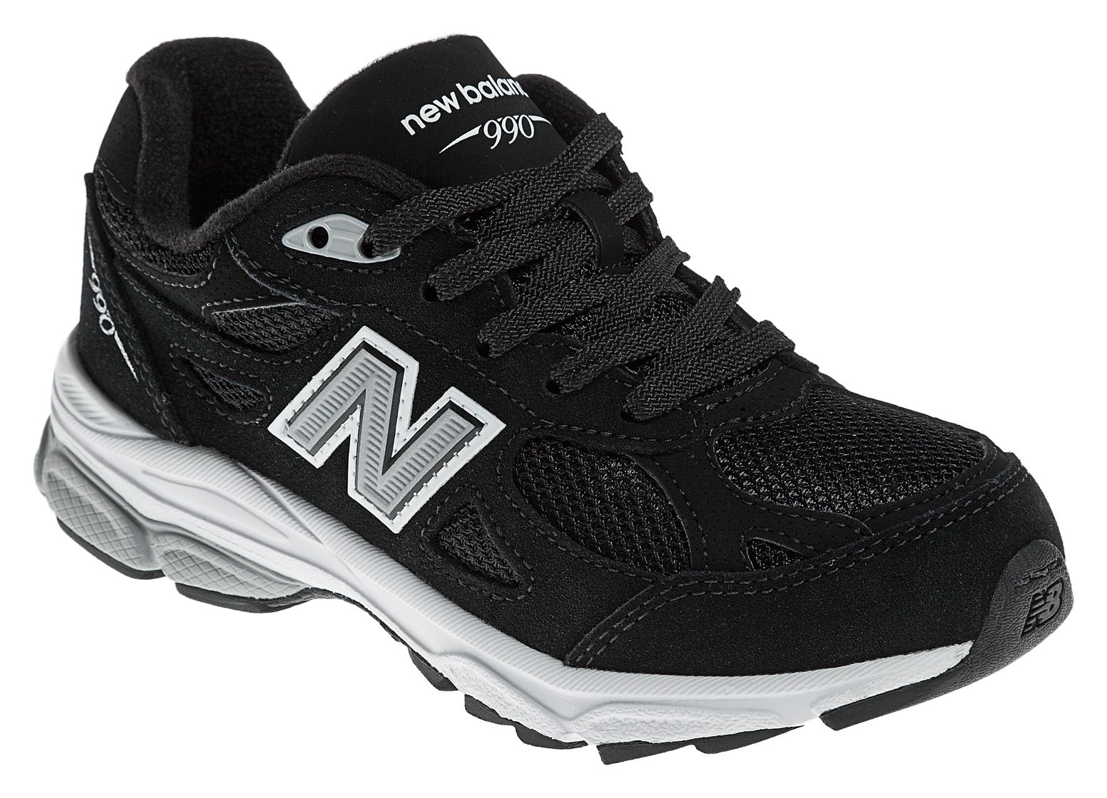 New Balance 990v3, Black with Grey &amp; White