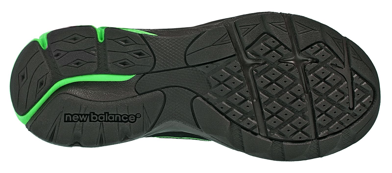 New Balance 990v3, Black with Green