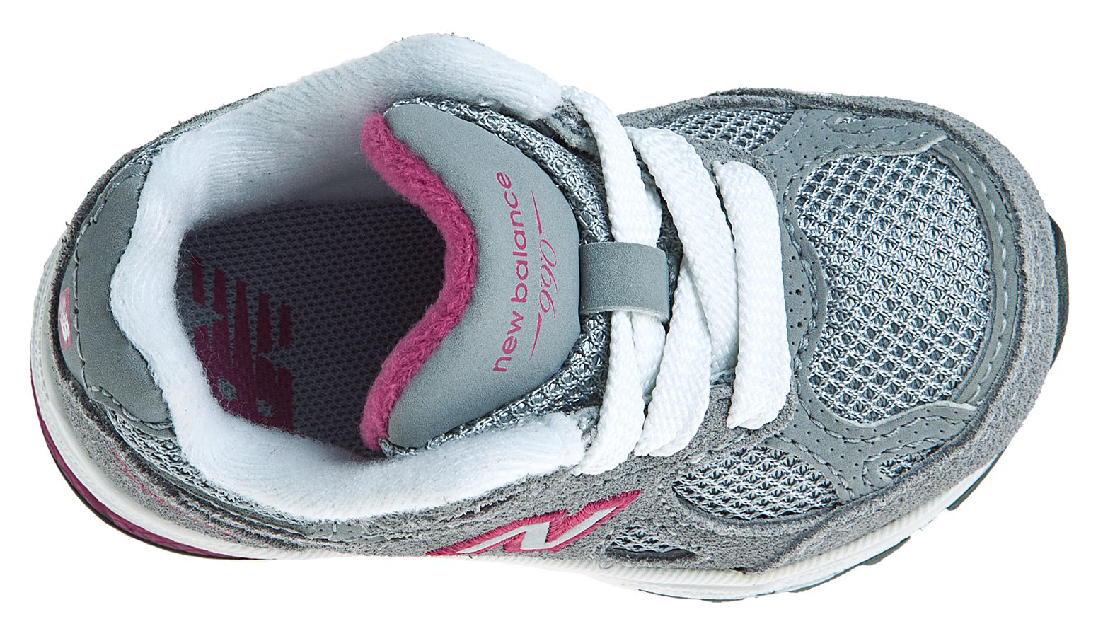 New Balance 990v3, Grey with Pink