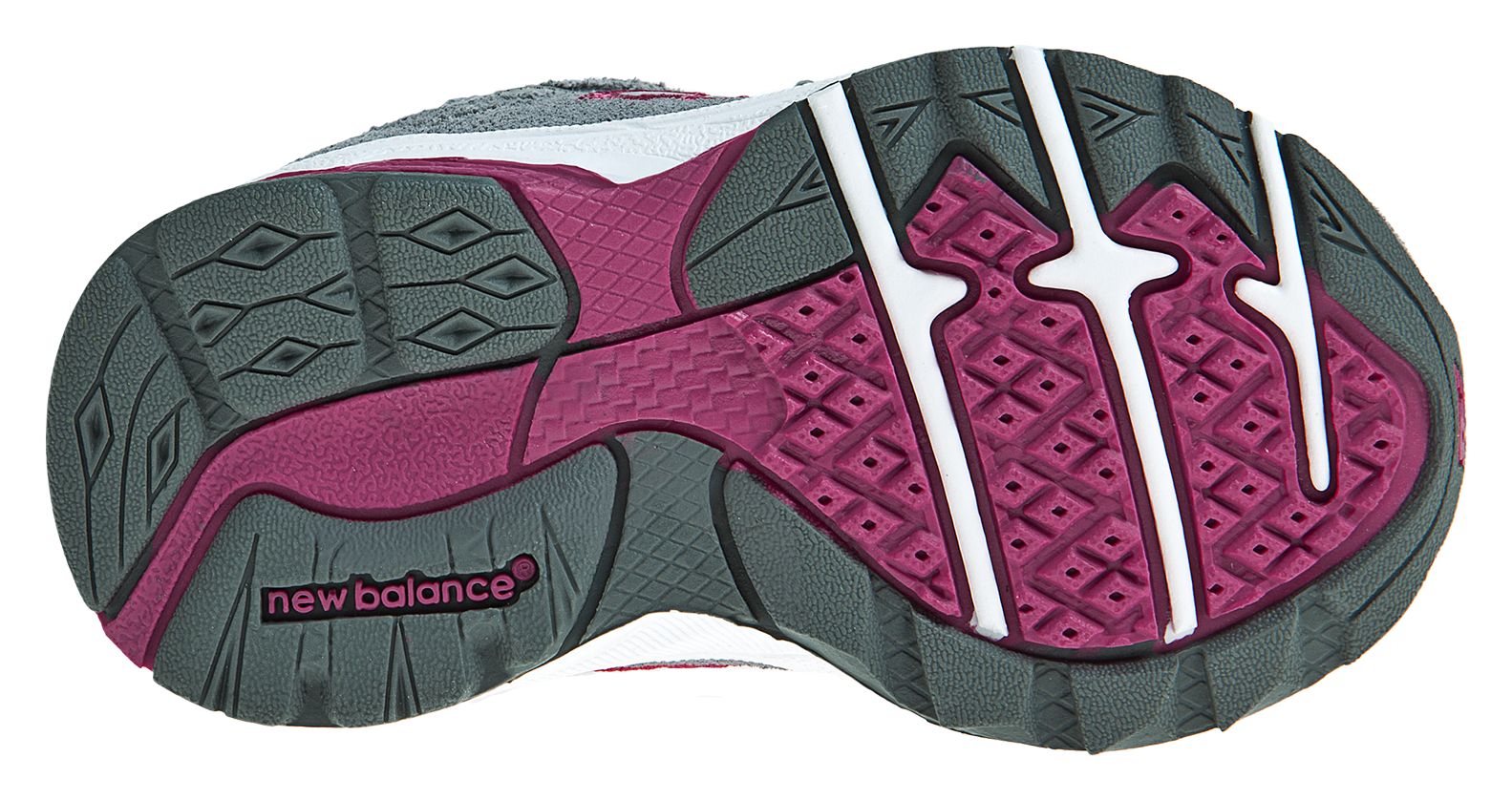 New Balance 990v3, Grey with Pink