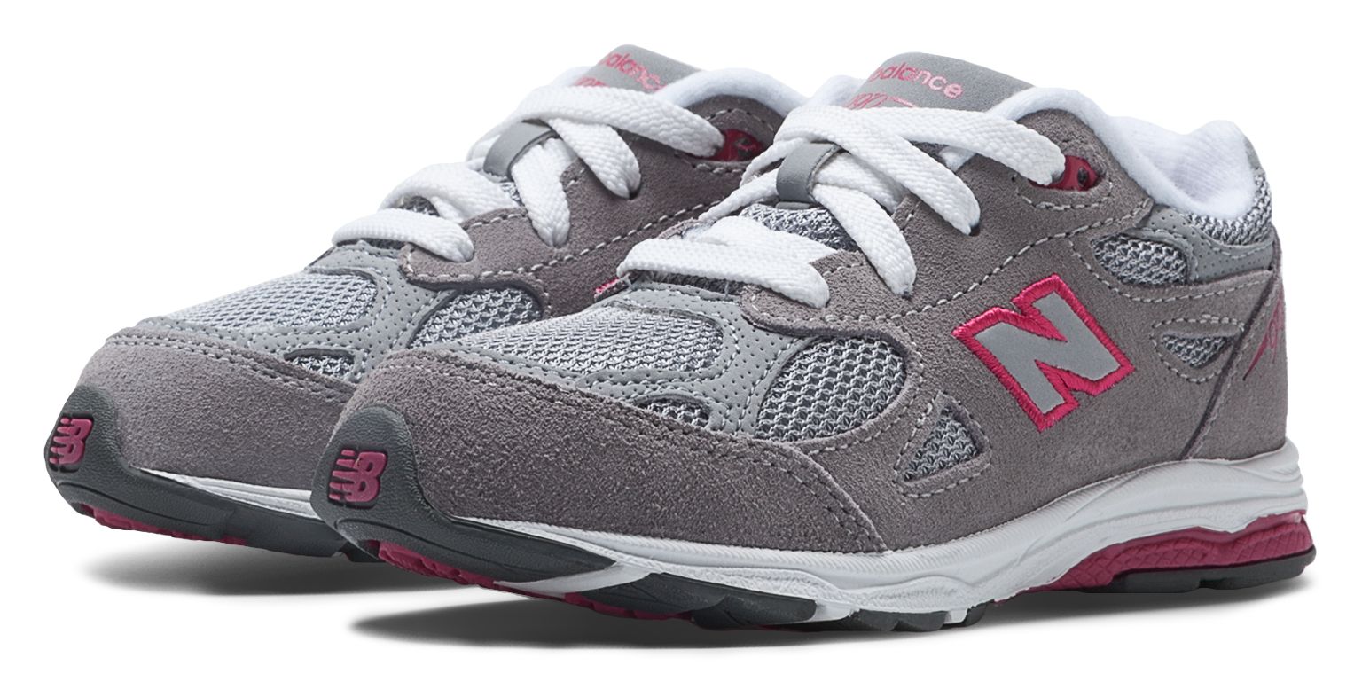 New Balance Kids 990v 3 Shoes Grey