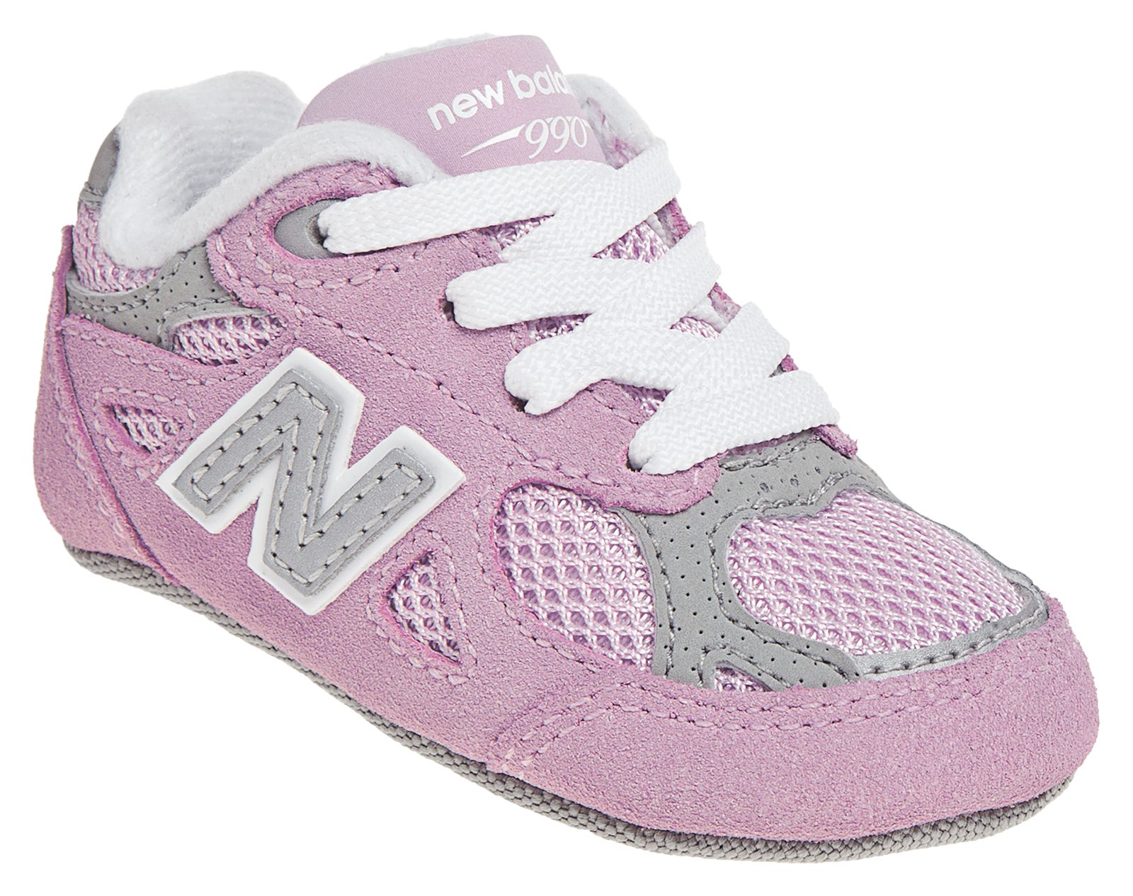 New Balance 990v3, Pink with White