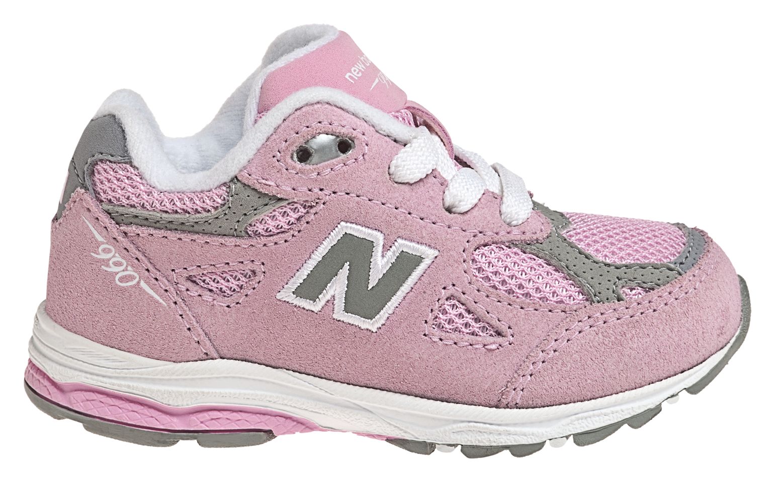 New Balance 990v3, Pink with Grey