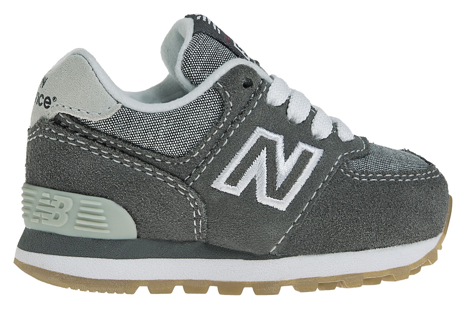 New Balance 574, Grey with White