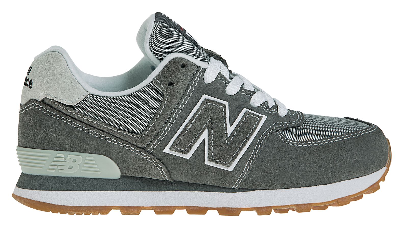 New Balance 574, Grey with White