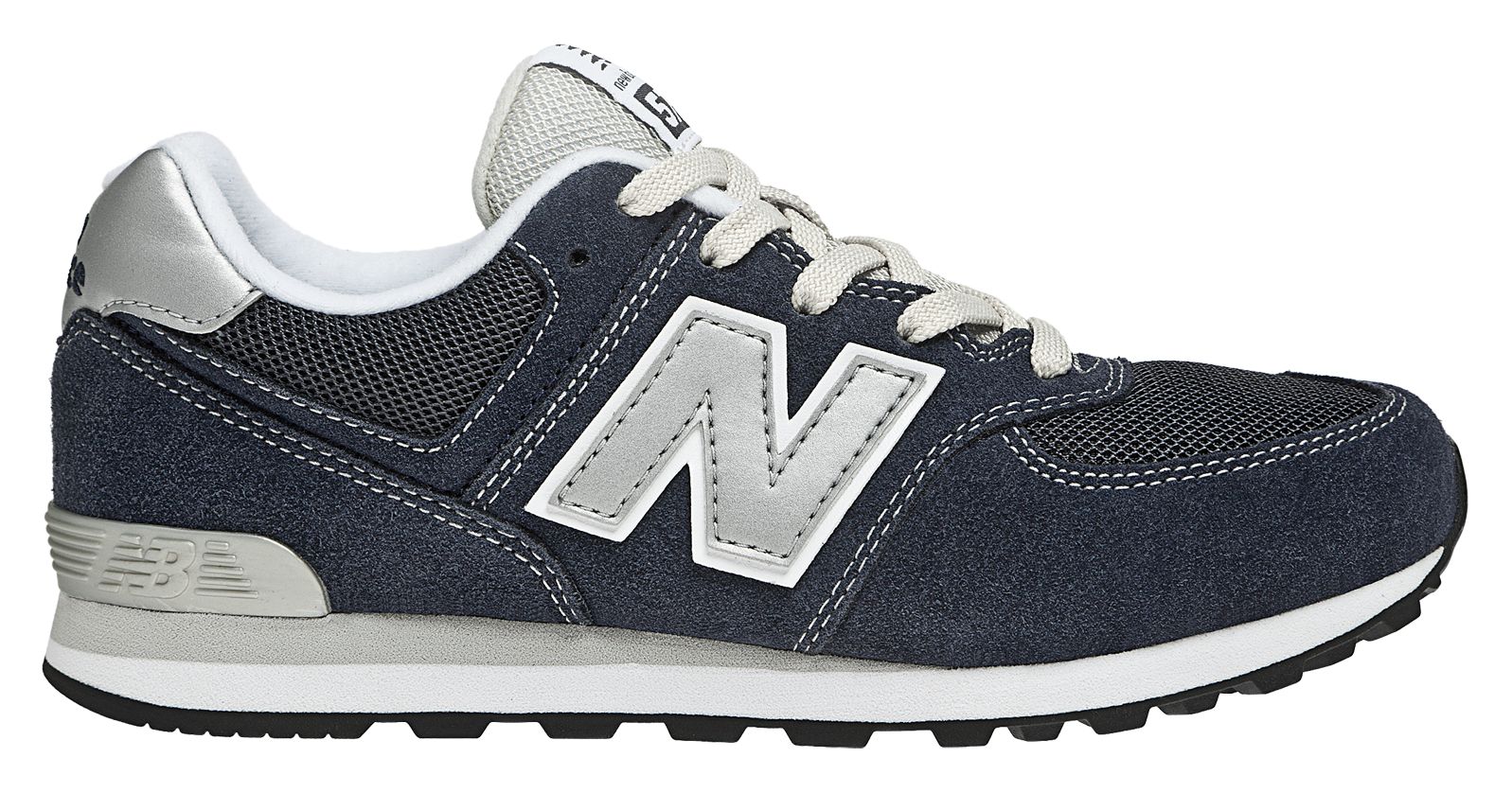 New Balance 574, Navy with White