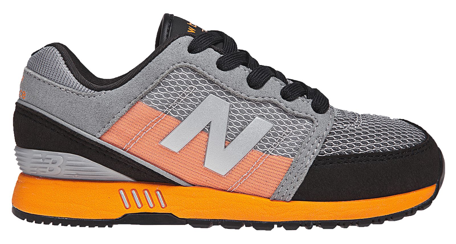 New Balance 751, Grey with Orange