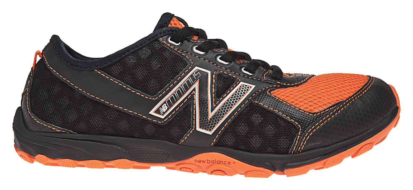 Minimus Trail, Black with Orange