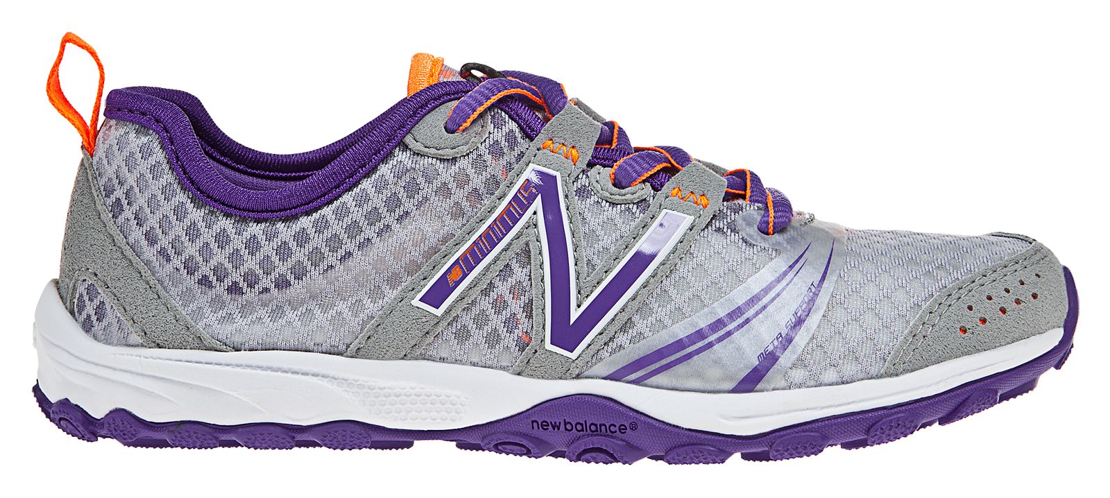 Minimus 20v2 Trail, Grey with Purple & Orange