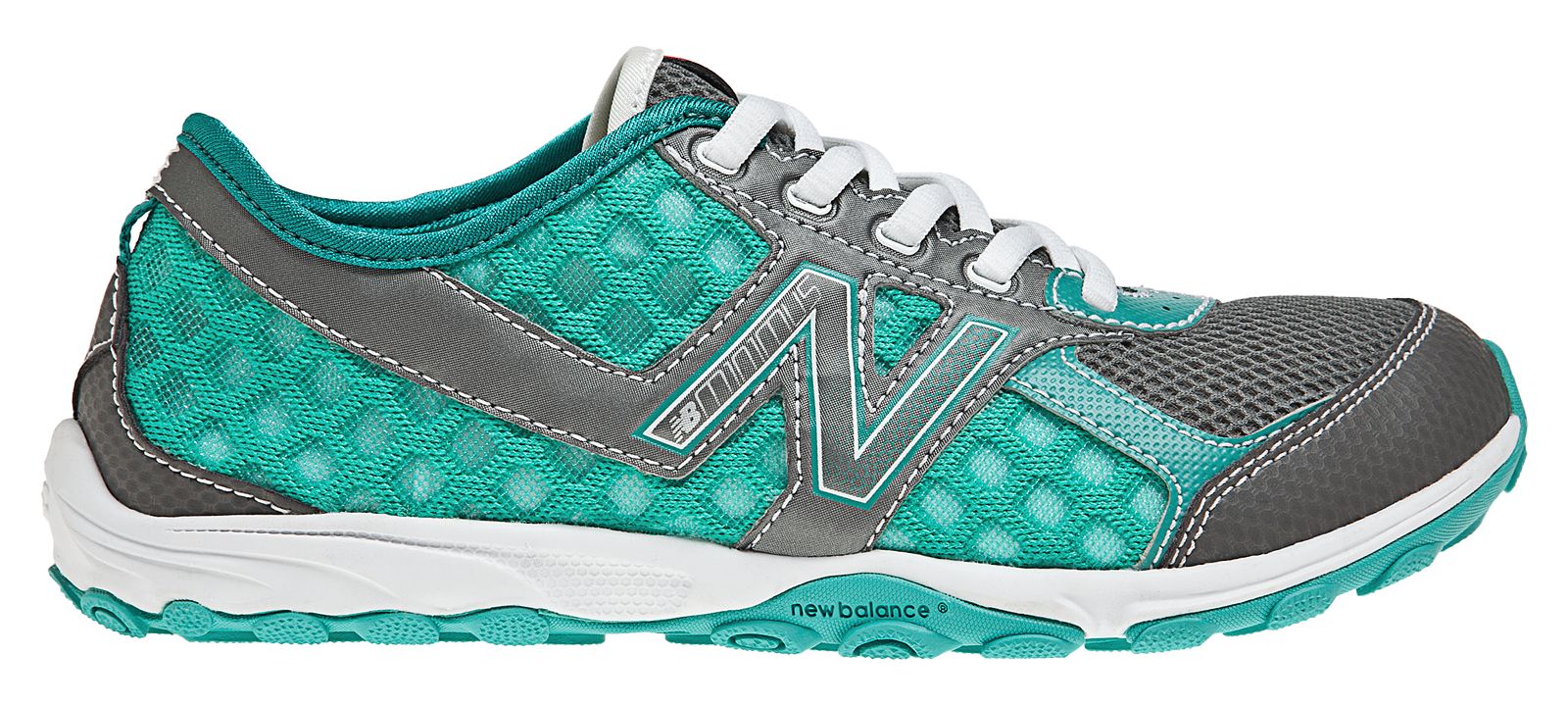 Minimus Trail, Teal with Grey