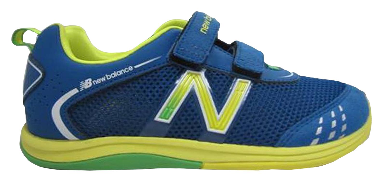 New Balance 100, Blue with Yellow