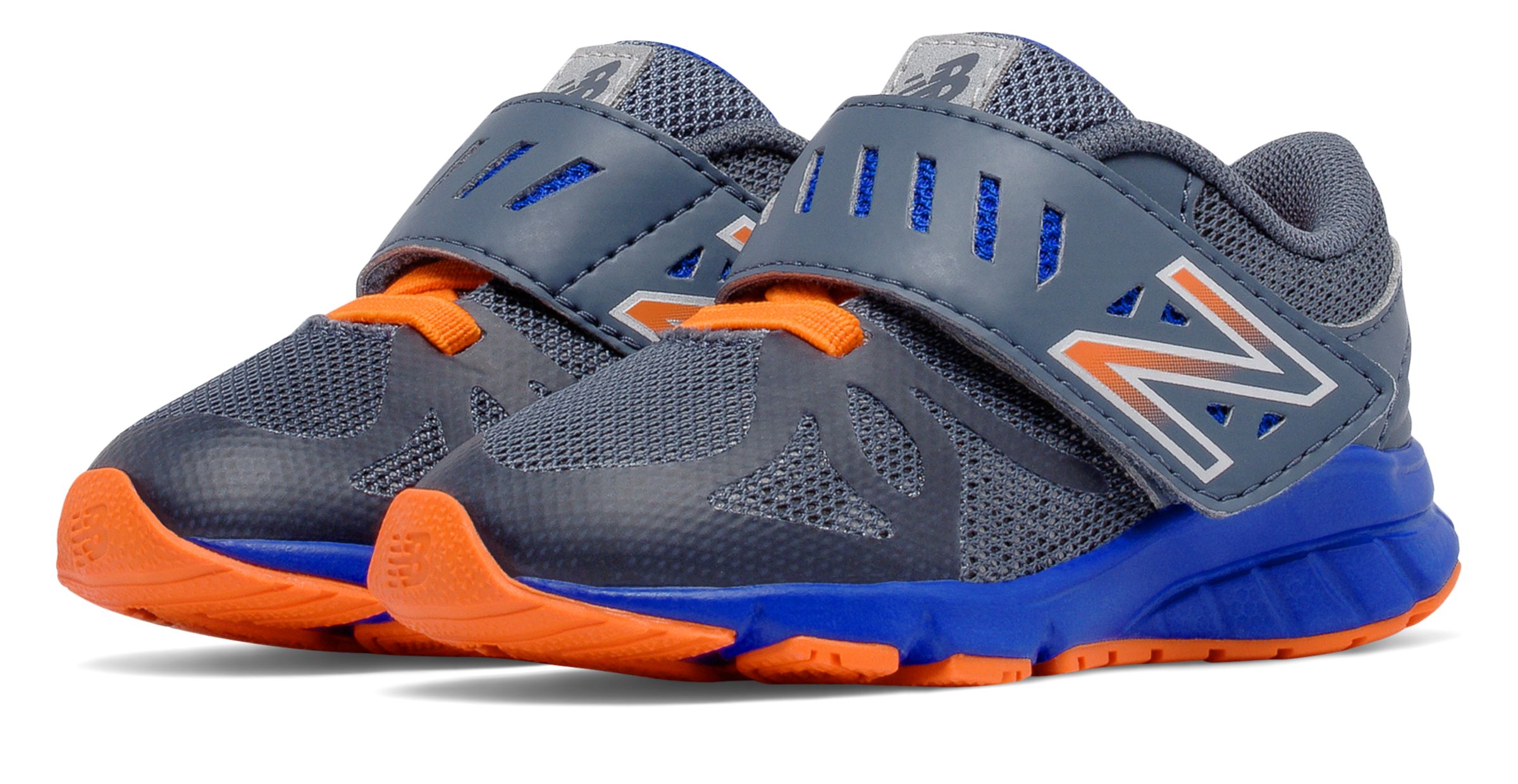 New Balance Hook And Loop 200 Infant Girls Shoes Grey