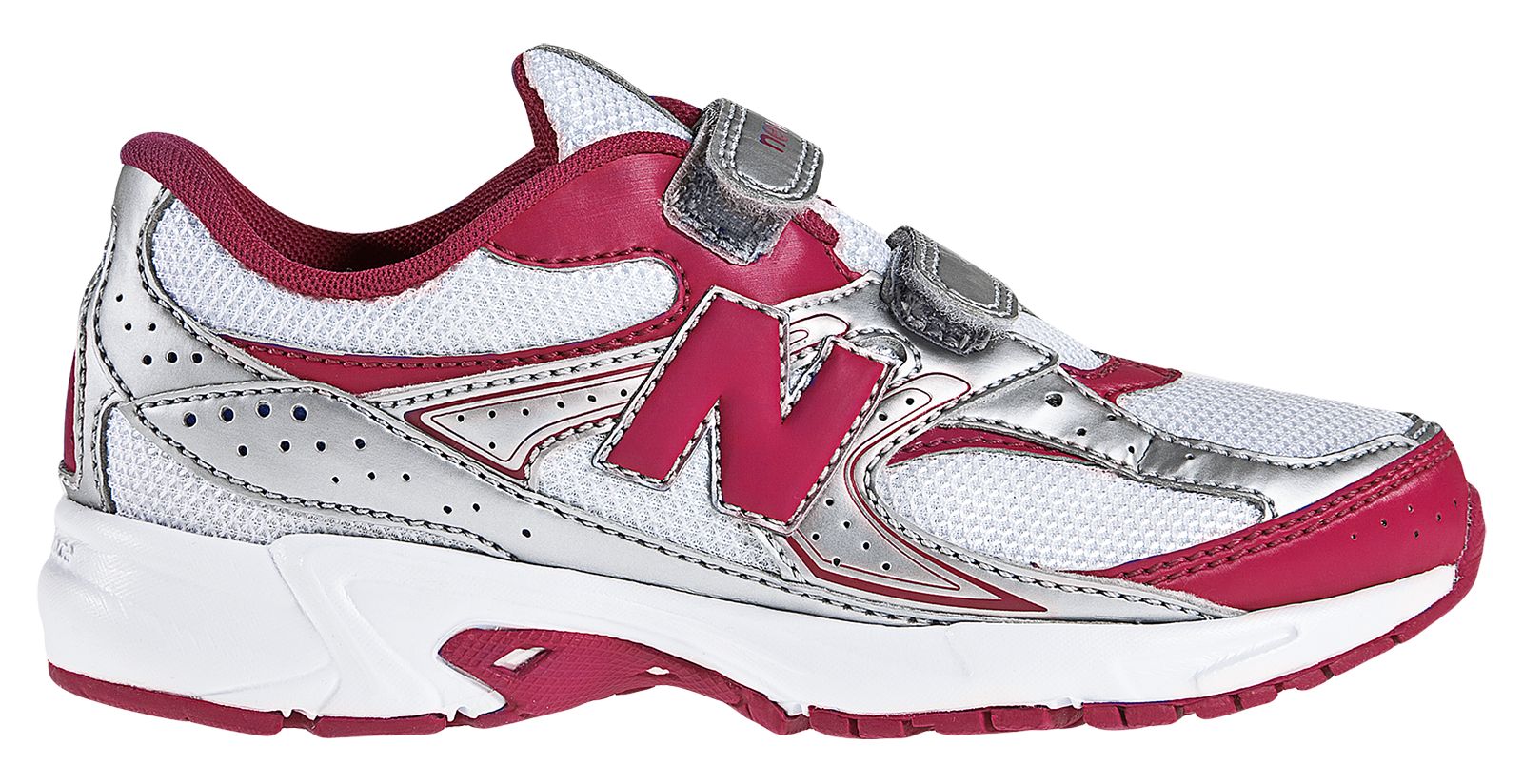 New Balance 380, White with Virtual Pink & Silver
