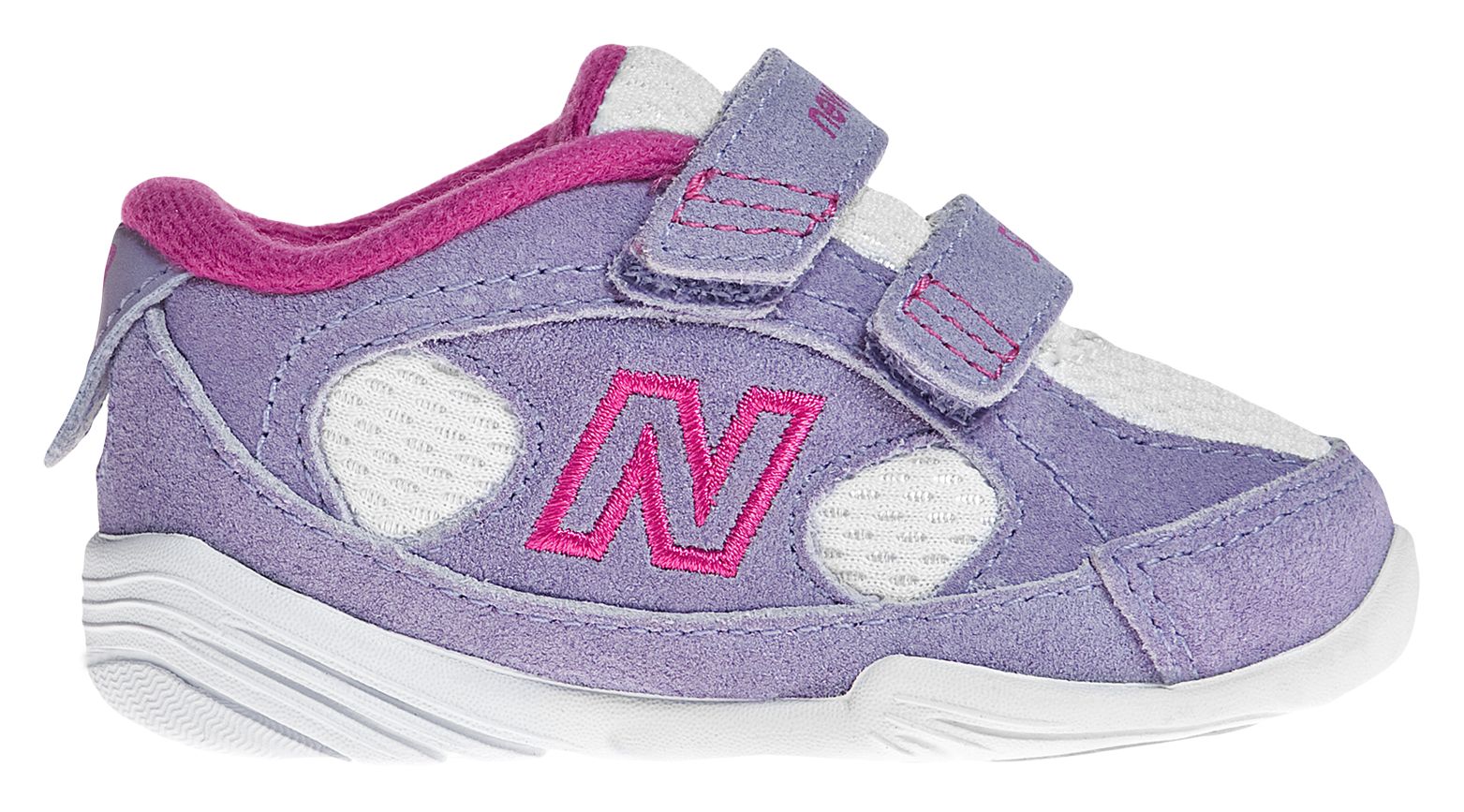 New Balance 504, Purple with Pink & White
