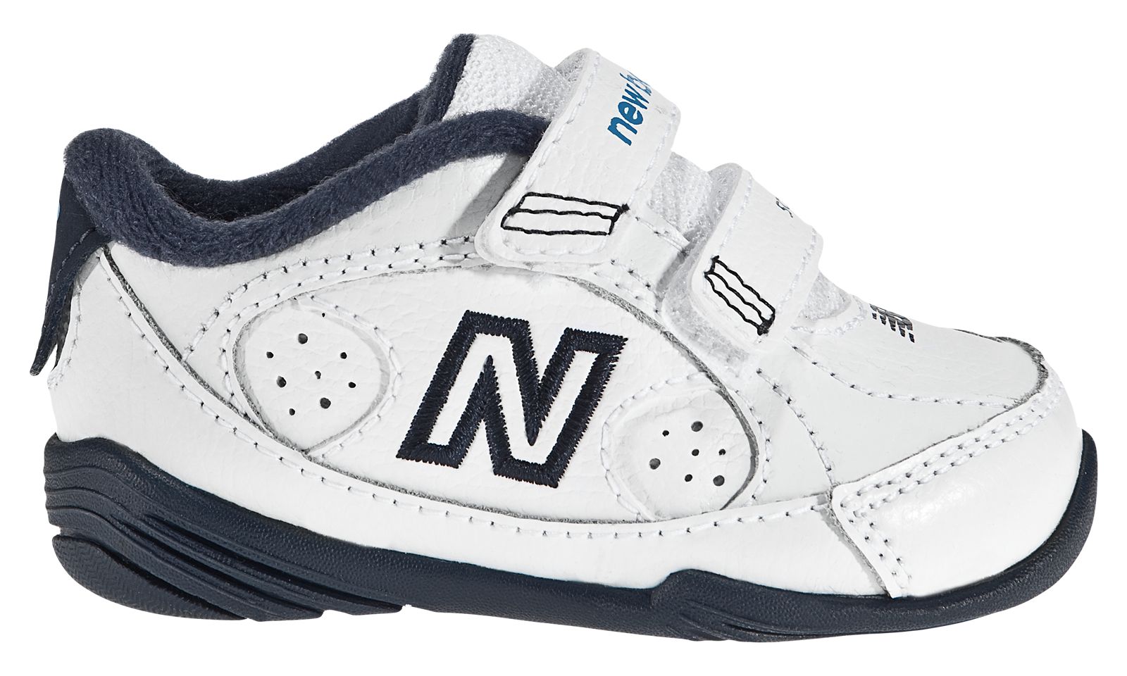 New Balance 504, White with Navy