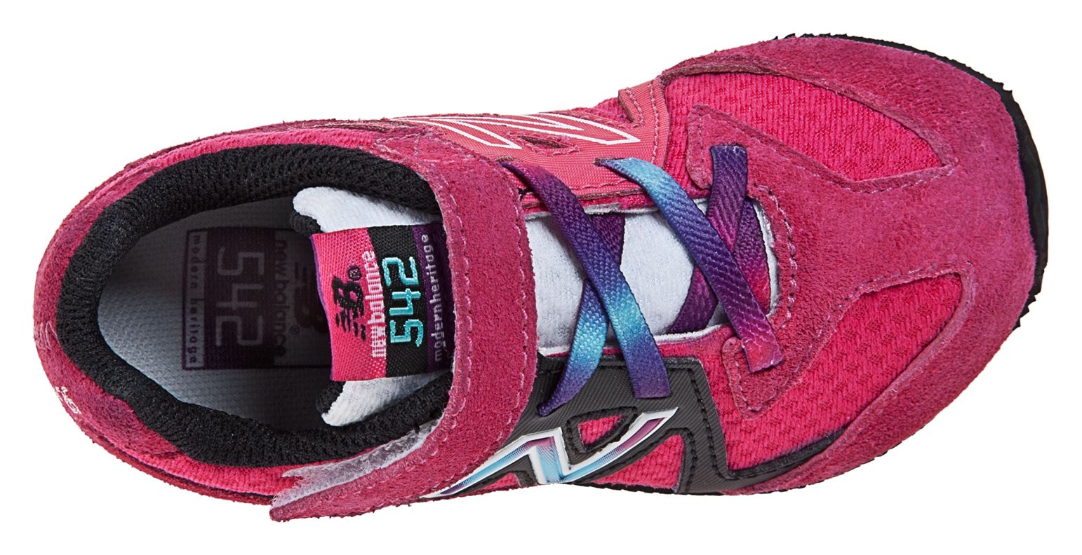 New Balance 542, Raspberry with Black