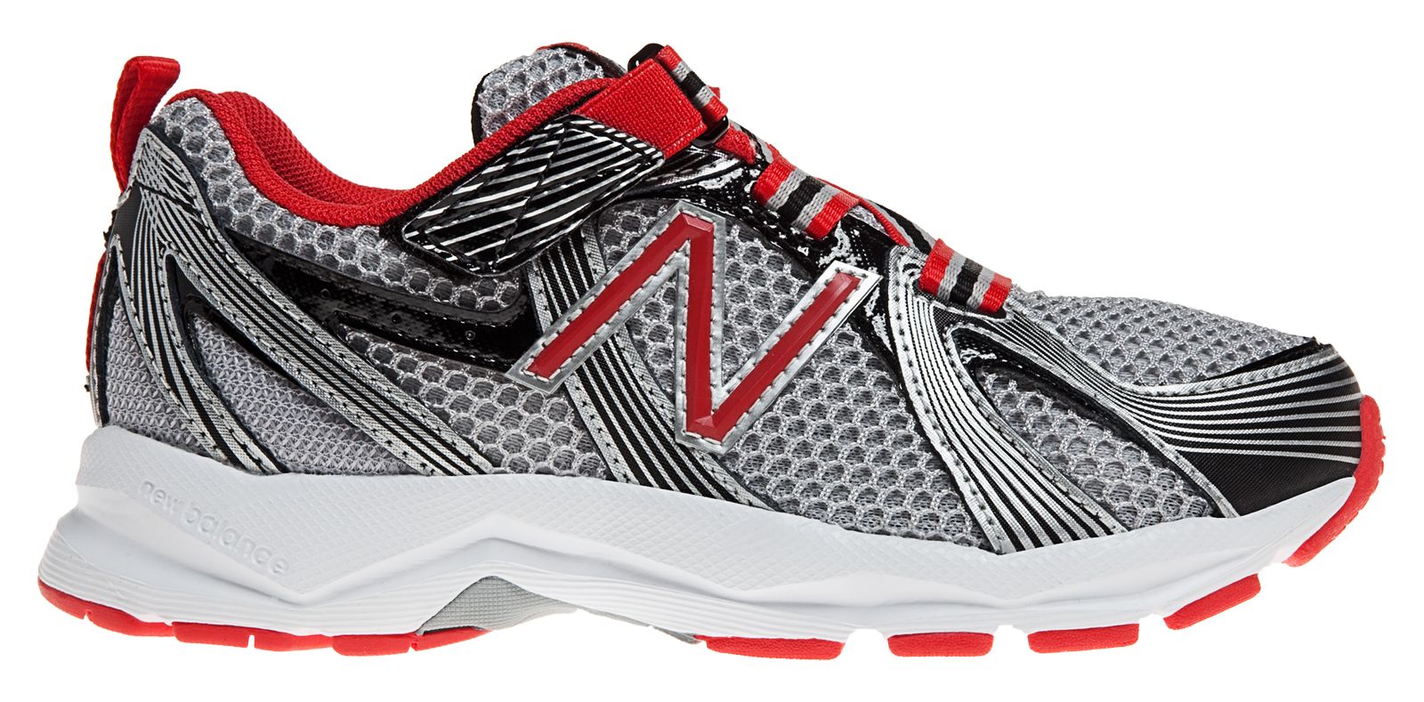 New Balance 554, Grey with Red