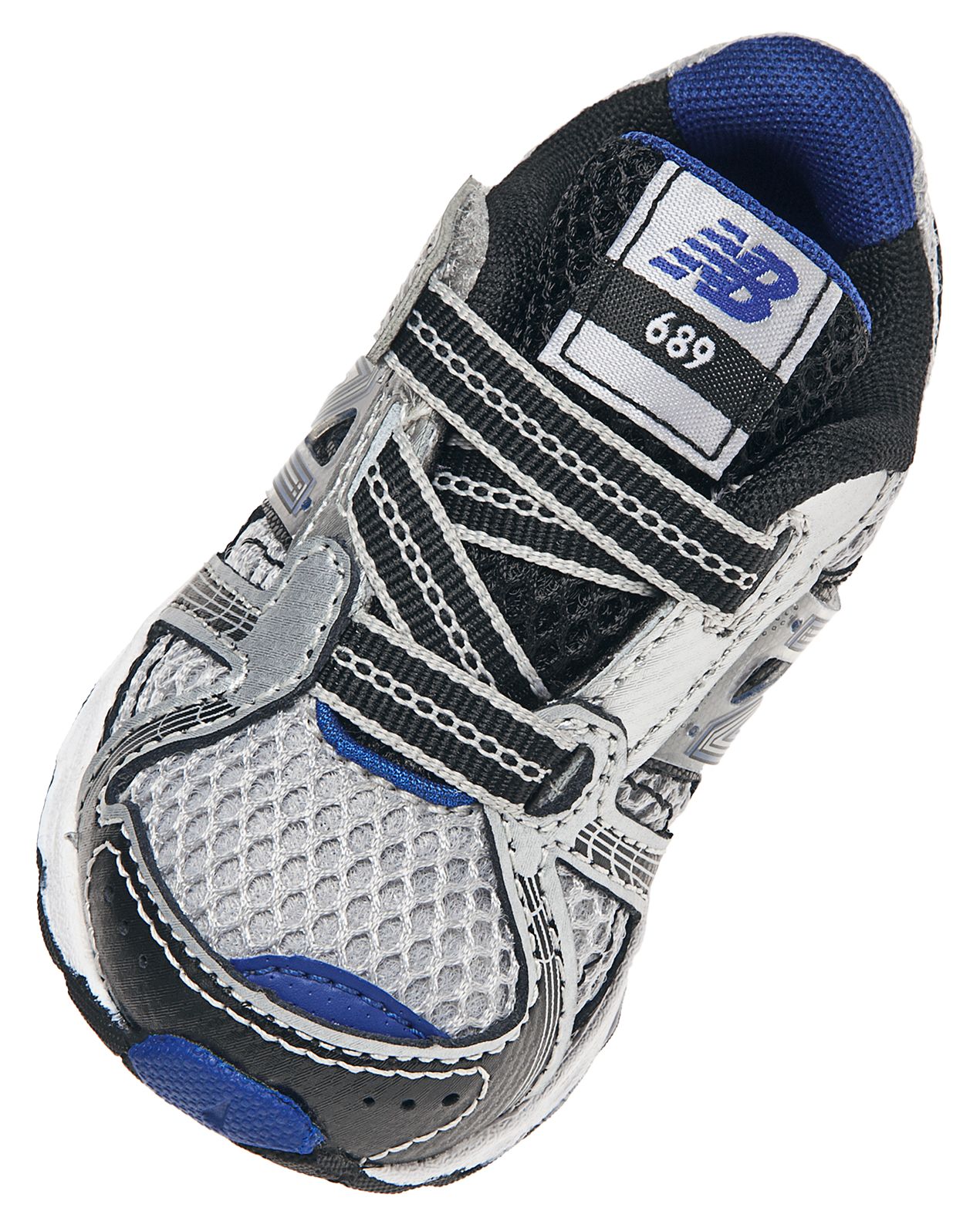 New Balance 689, Silver with Blue &amp; Black