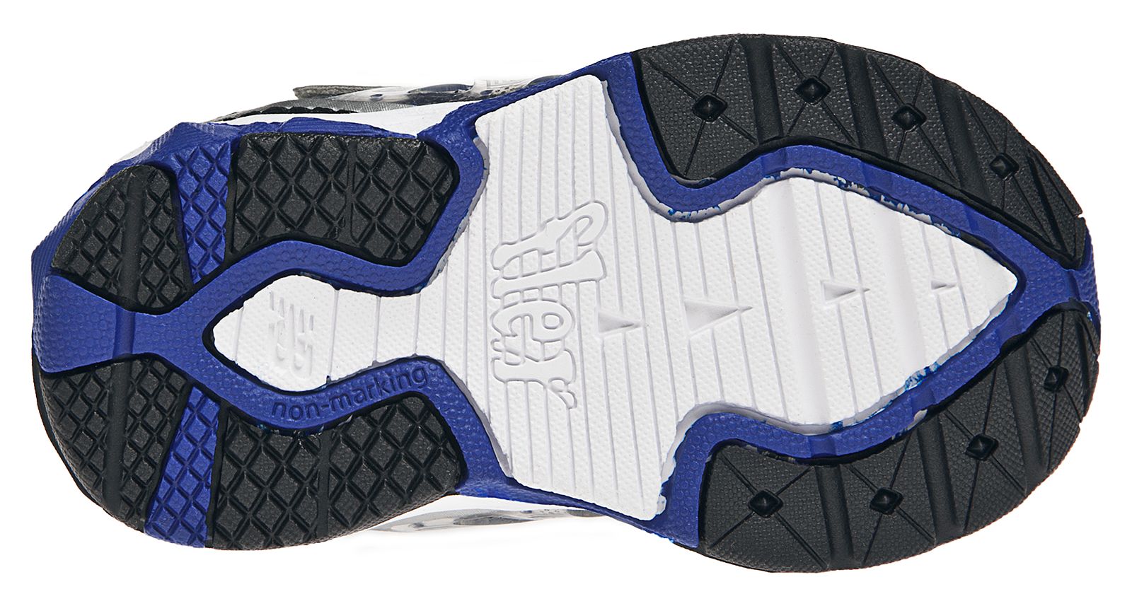 New Balance 689, Silver with Blue &amp; Black