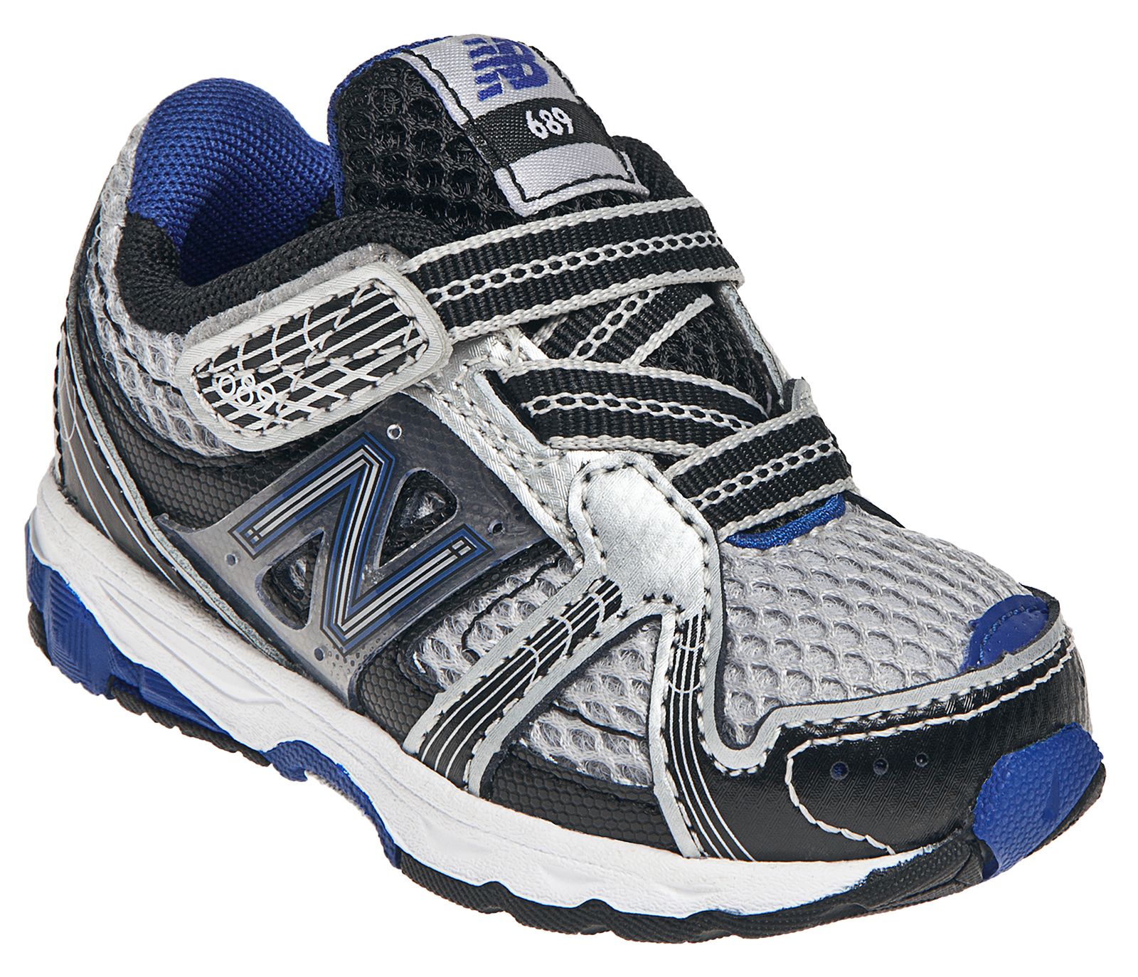 New Balance 689, Silver with Blue &amp; Black