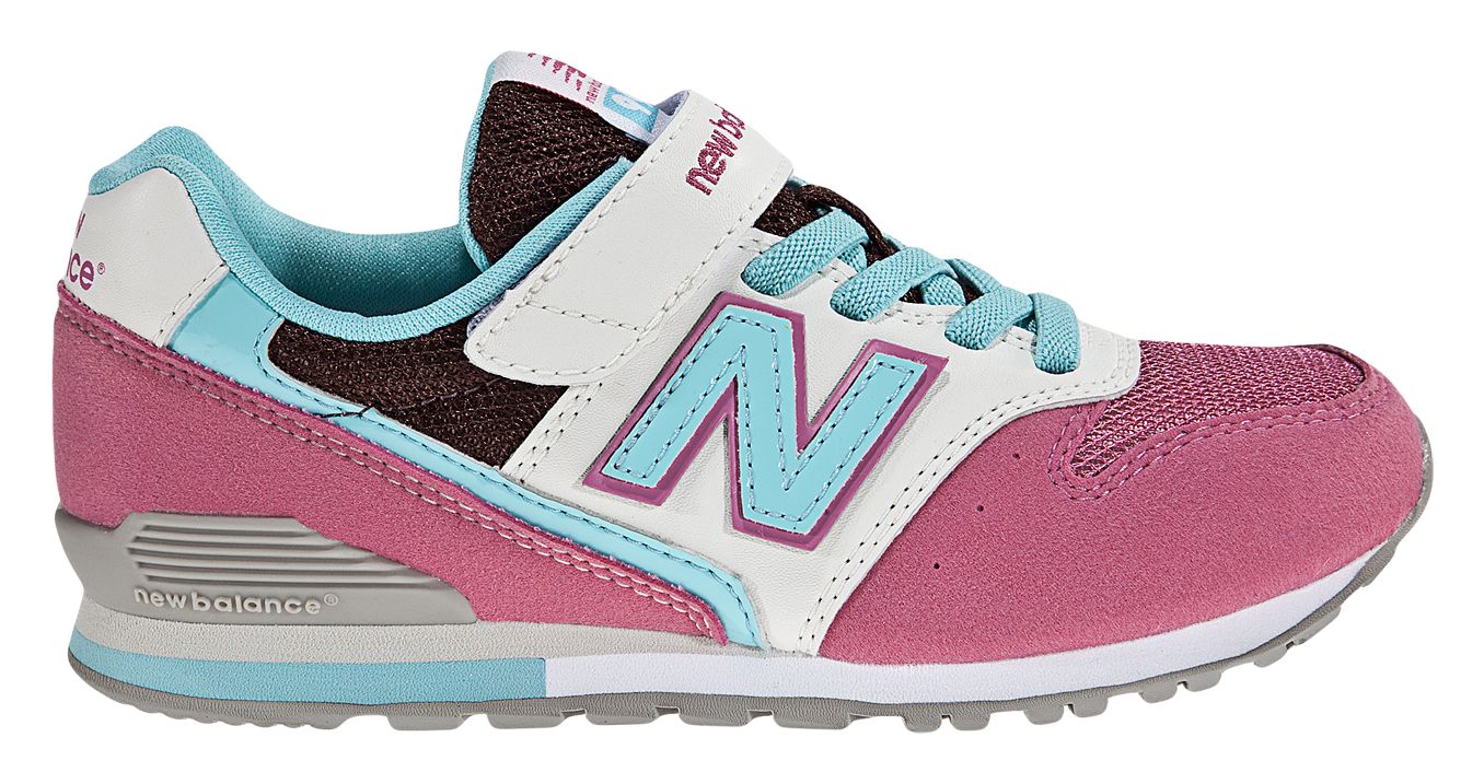 New Balance 996, Pink with Blue & Black