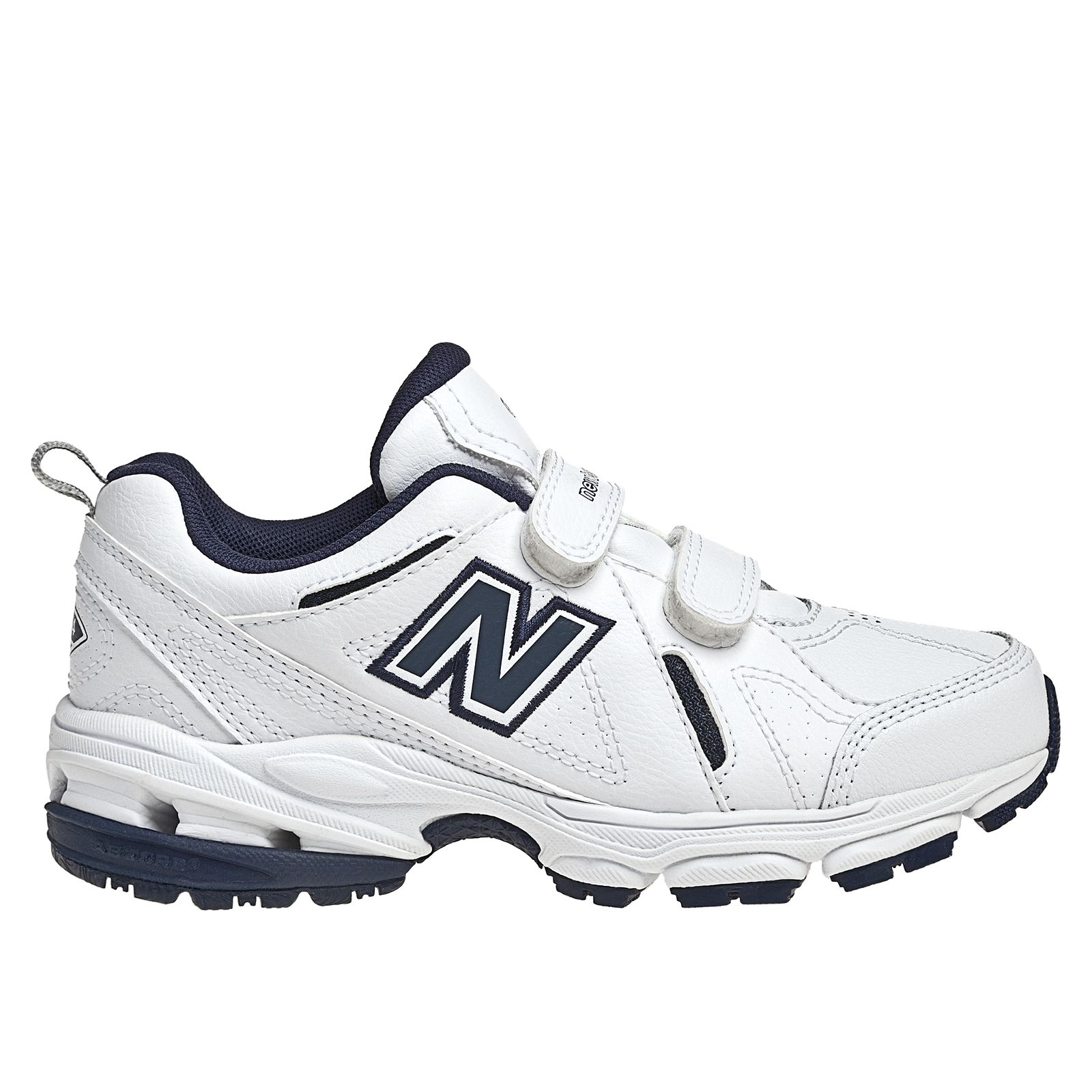 New Balance 624, White with Navy