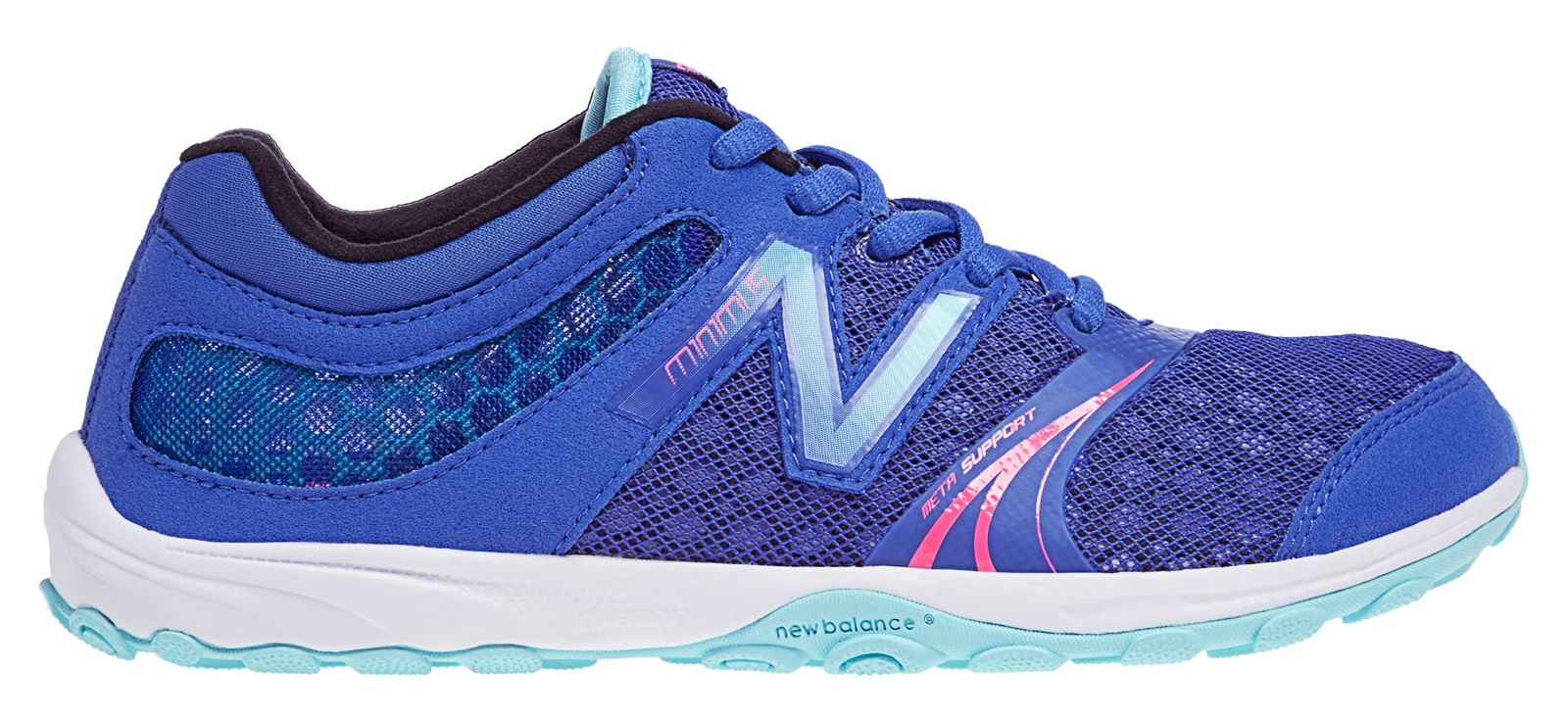Minimus 20v3, Blue Sapphire with Aqua & Diva Pink