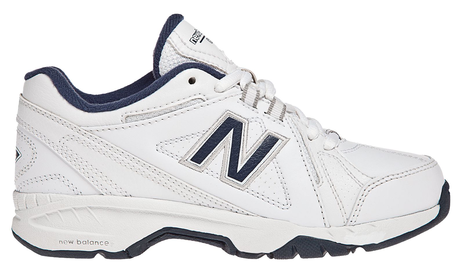 New Balance 624, White with Navy