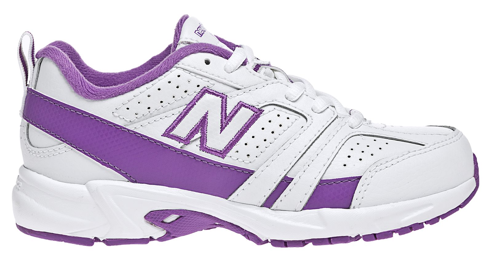 New Balance 629, White with Purple