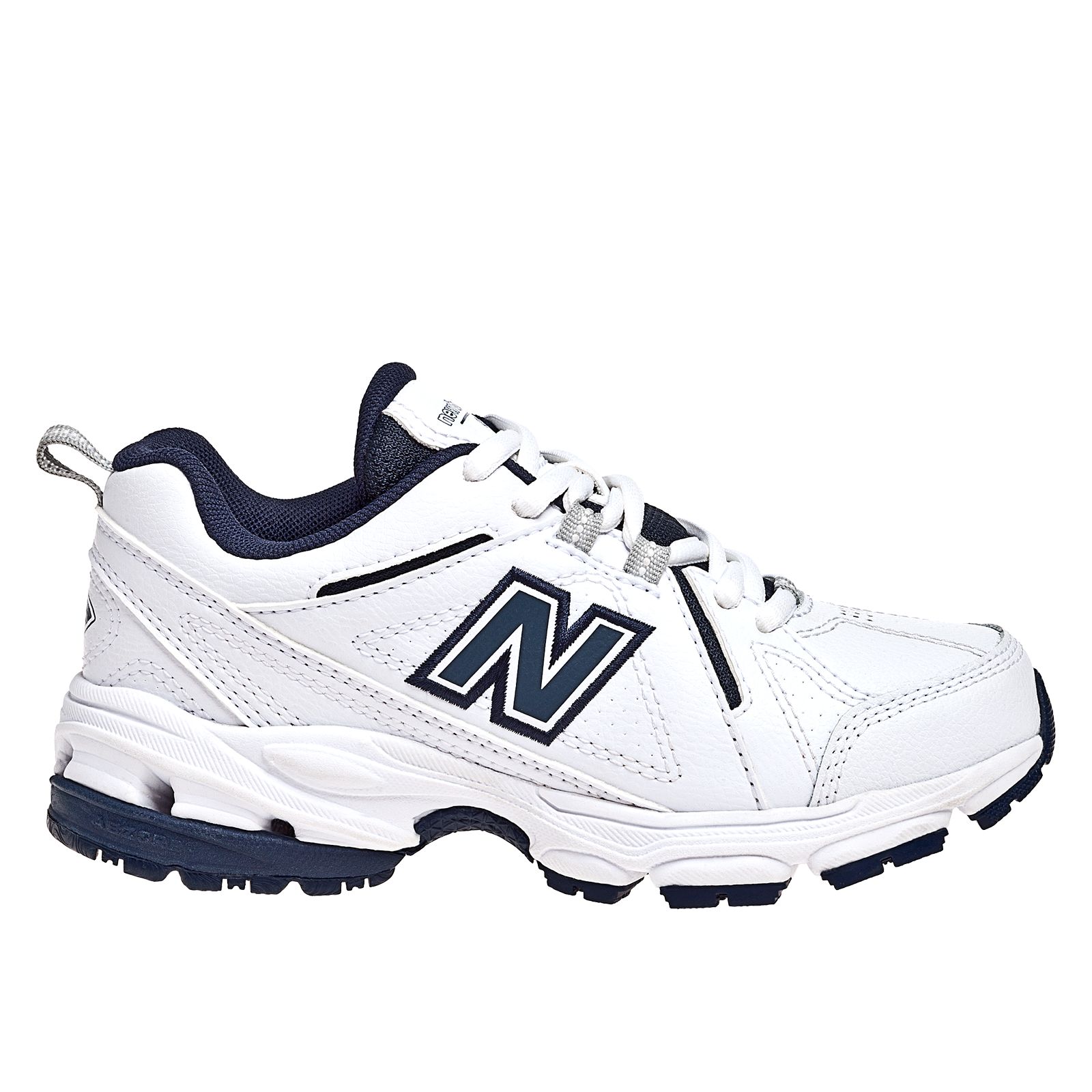 New Balance 624, White with Navy