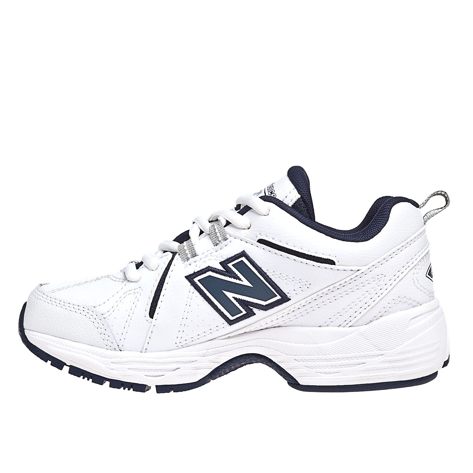 New Balance 624, White with Navy