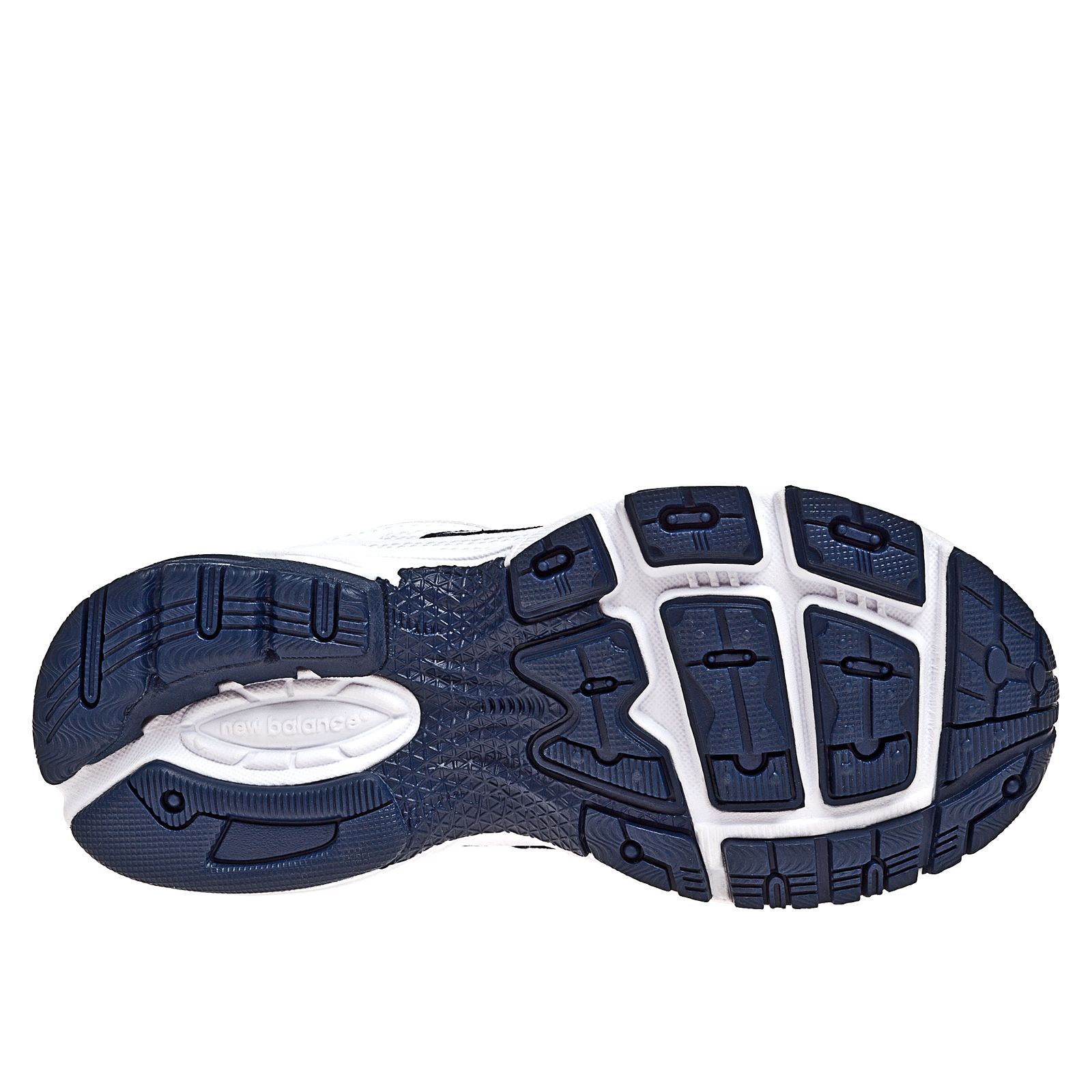 New Balance 624, White with Navy