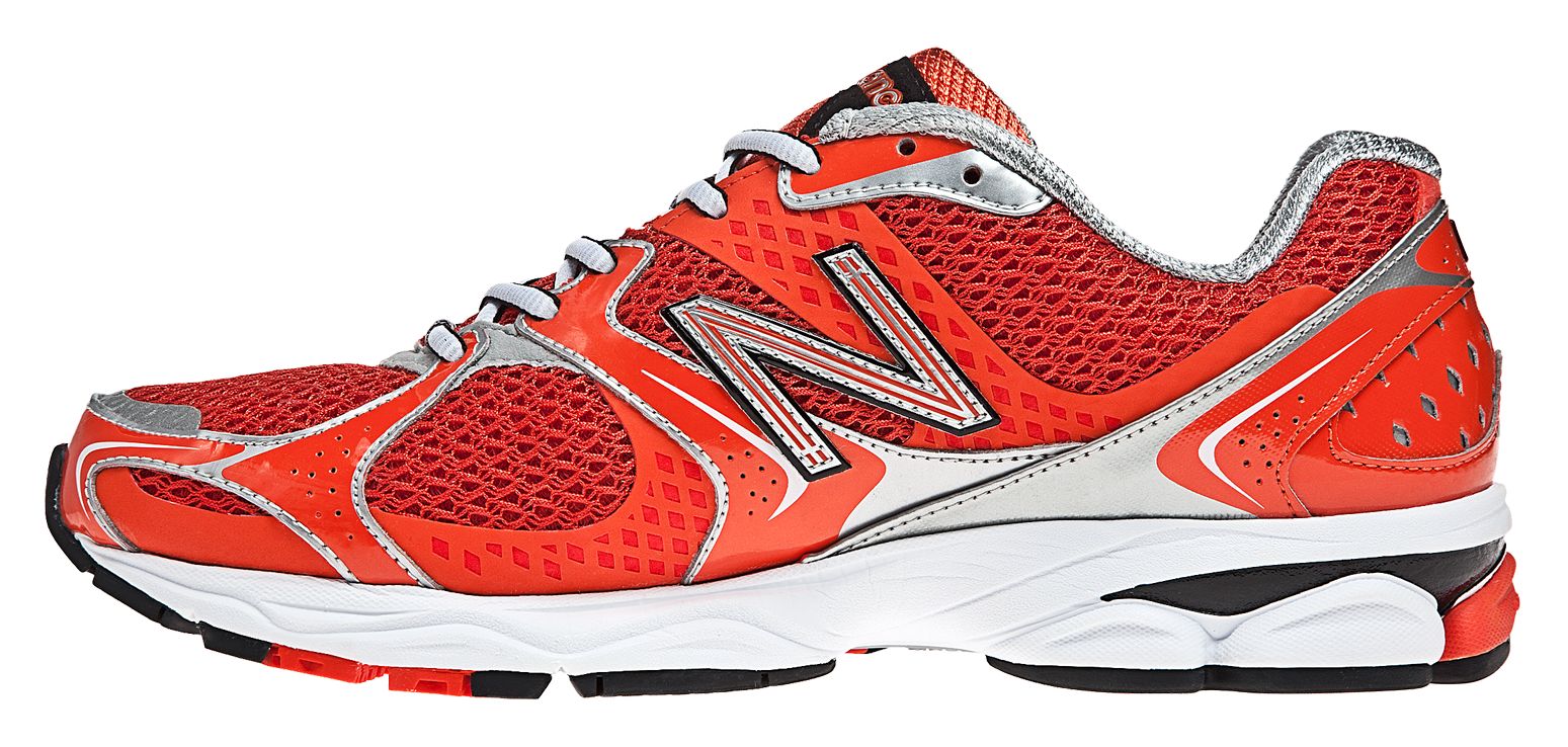 New Balance 1080v2, Orange with Red &amp; Silver