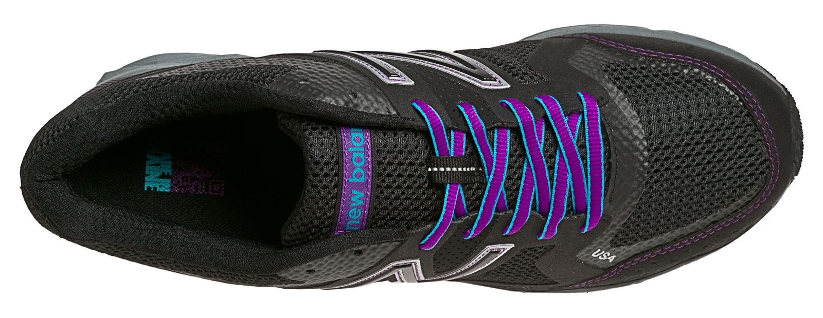 New Balance 1290, Black with Purple &amp; Blue
