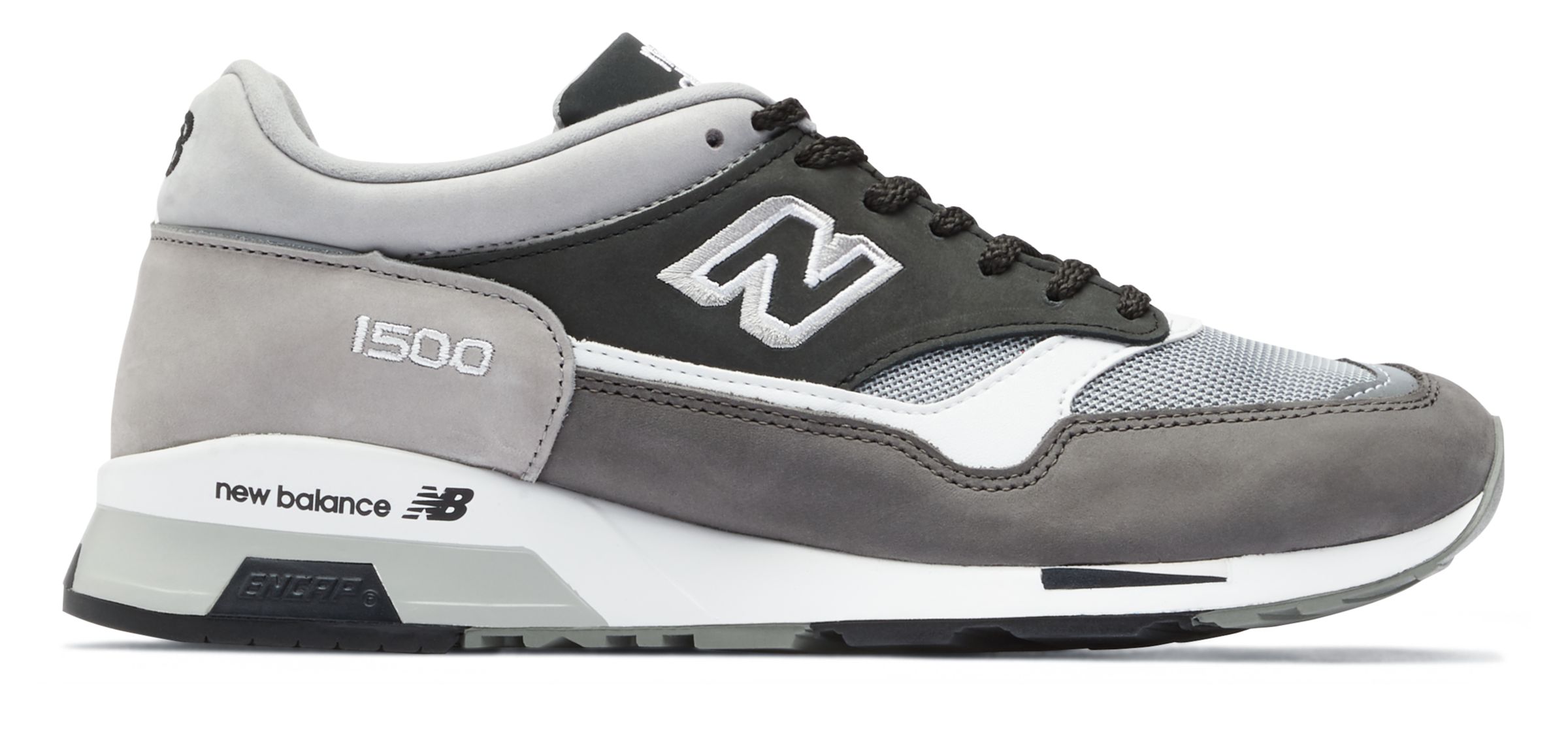 Herren New Balance Made in UK 1500 - Grey/White, Grey/White - M1500XG