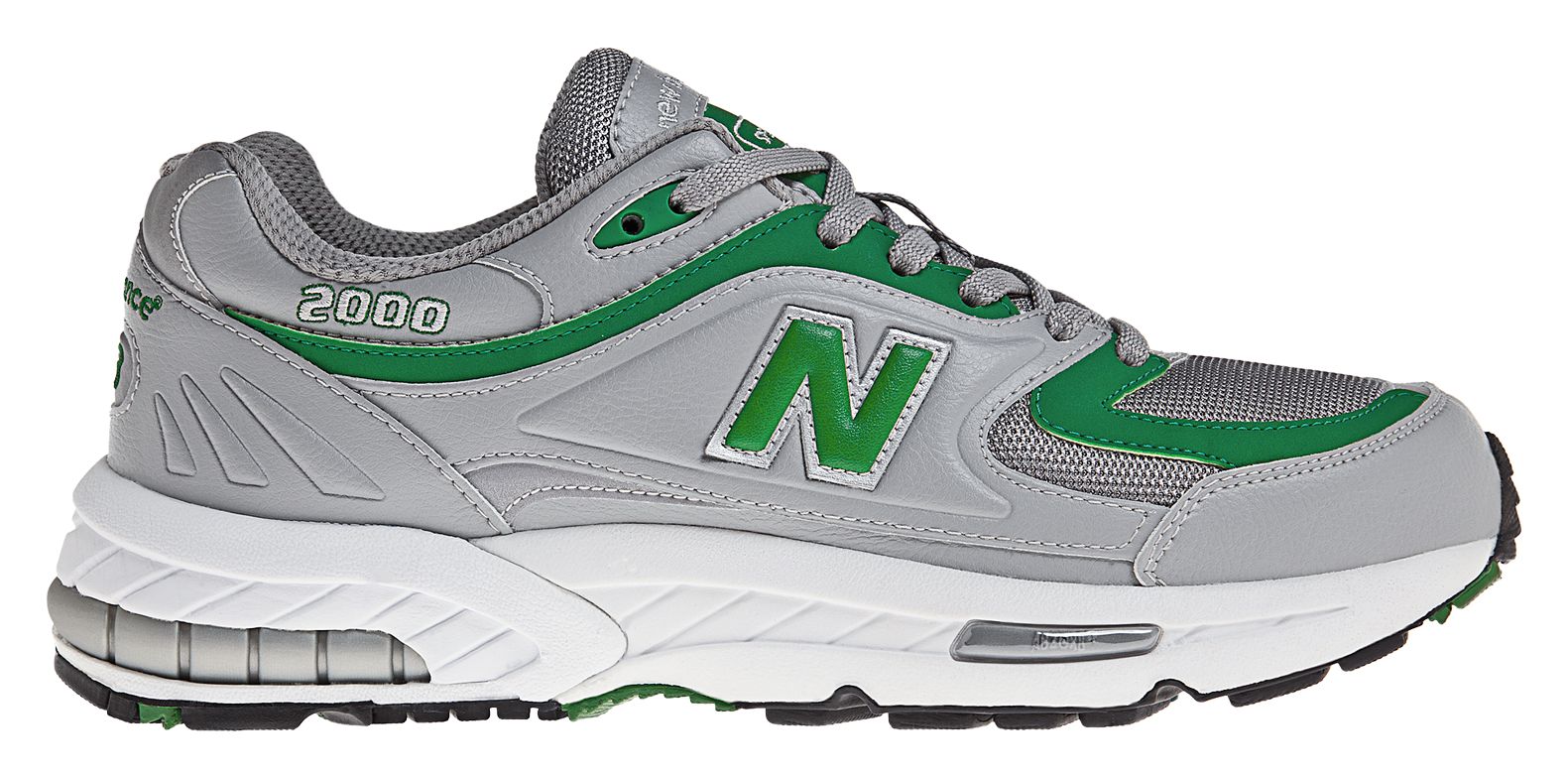 New Balance 2000, Grey with Green