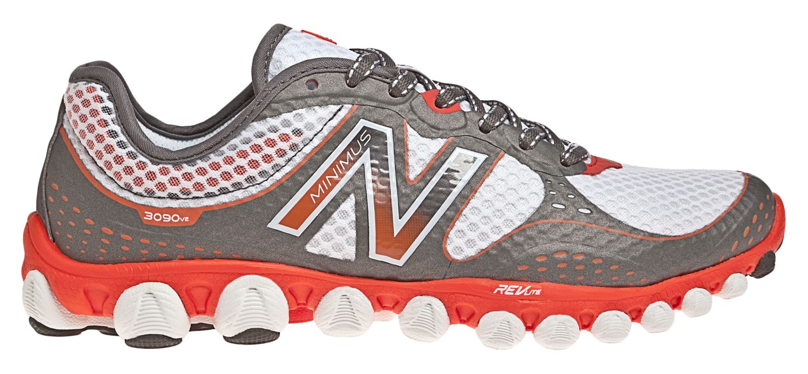 Minimus Ionix 3090V2, White with Orange & Grey