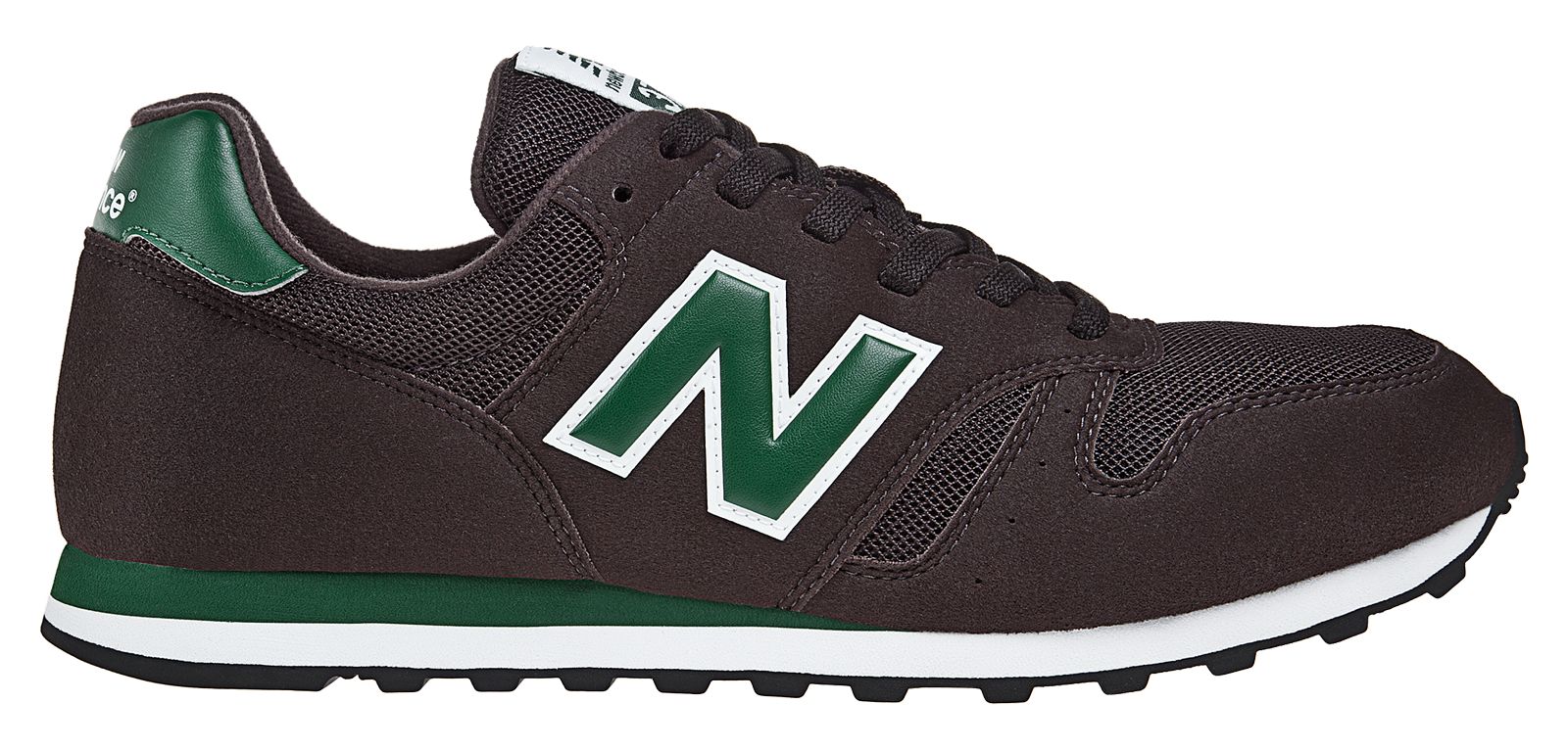 New Balance 373, Brown with Green