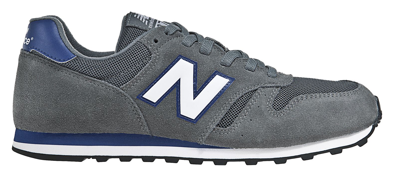 New Balance 373, Grey with Blue & White