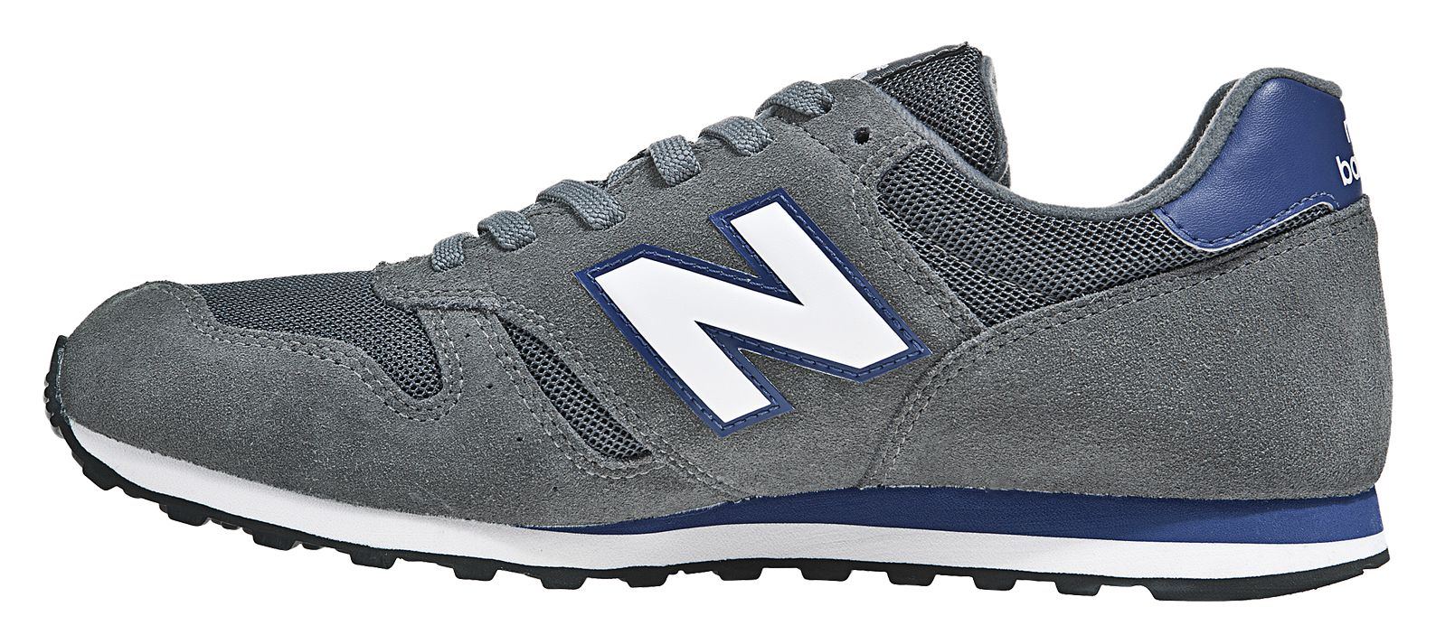 New Balance 373, Grey with Blue &amp; White