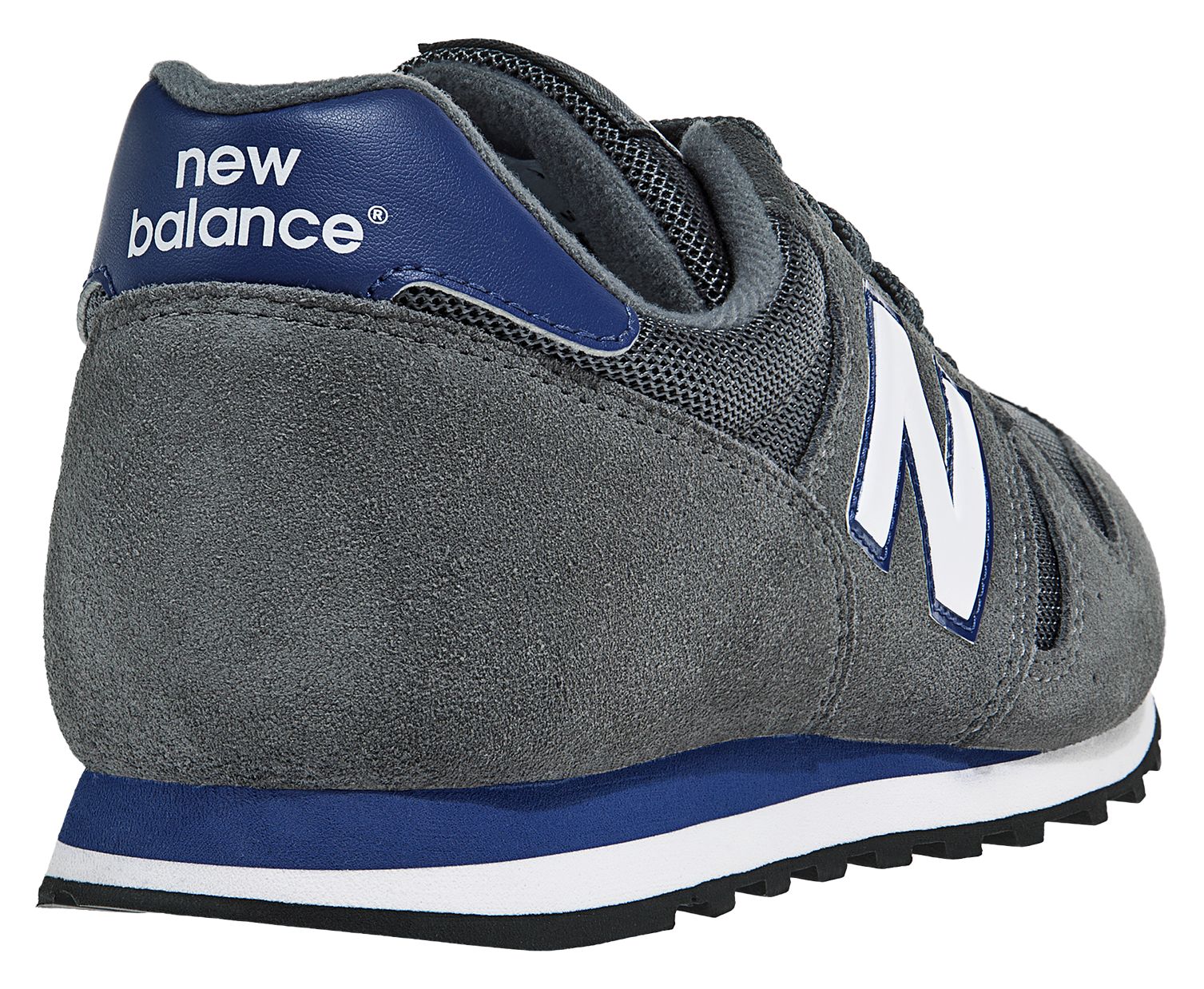 New Balance 373, Grey with Blue &amp; White