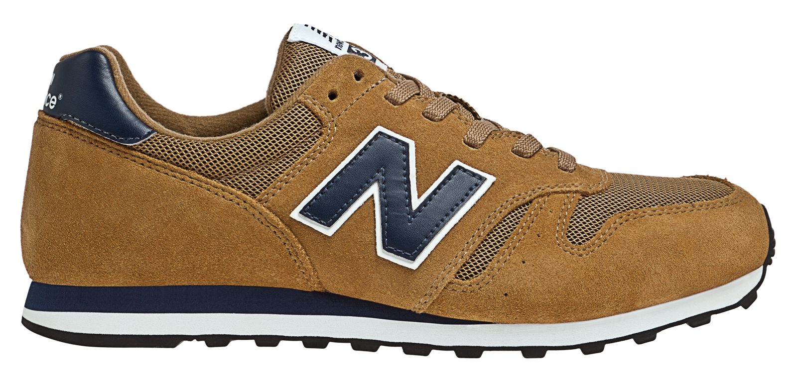 New Balance 373, Tan with Navy