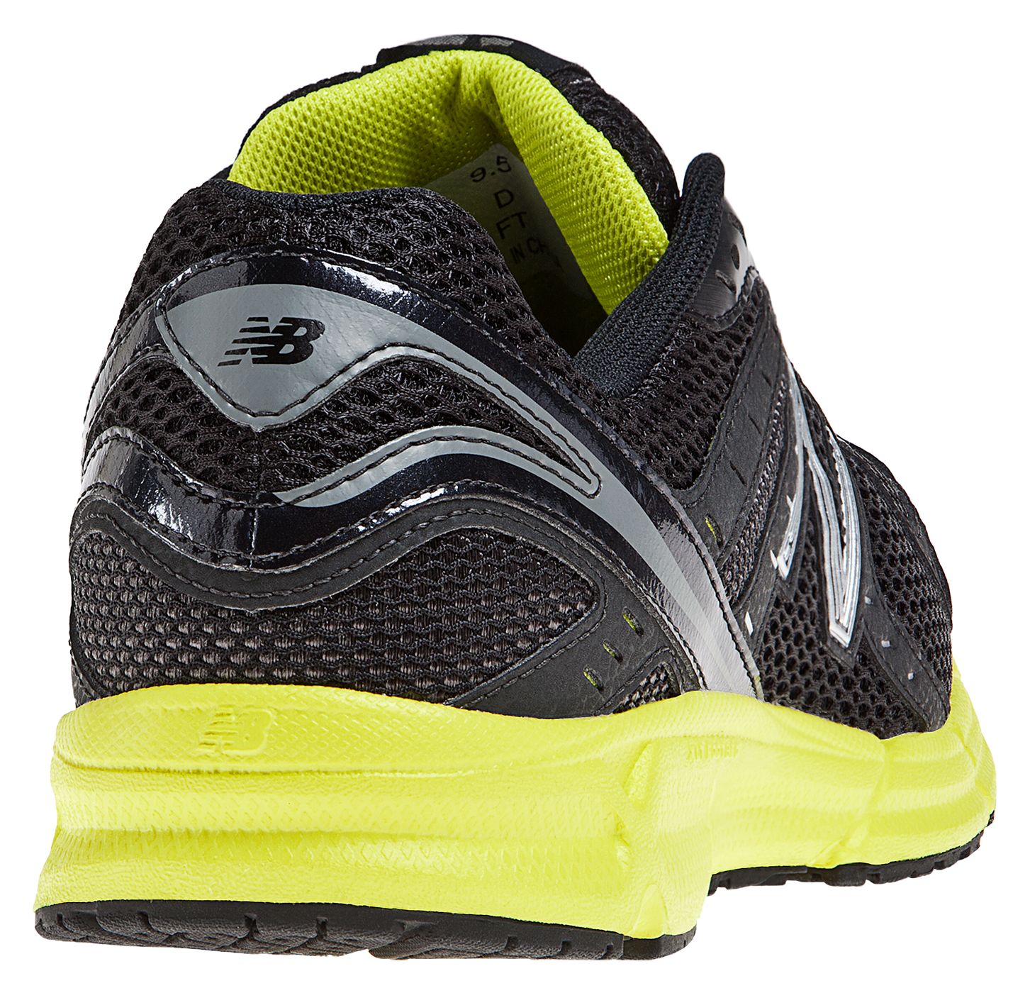 New Balance 470, Black with Yellow