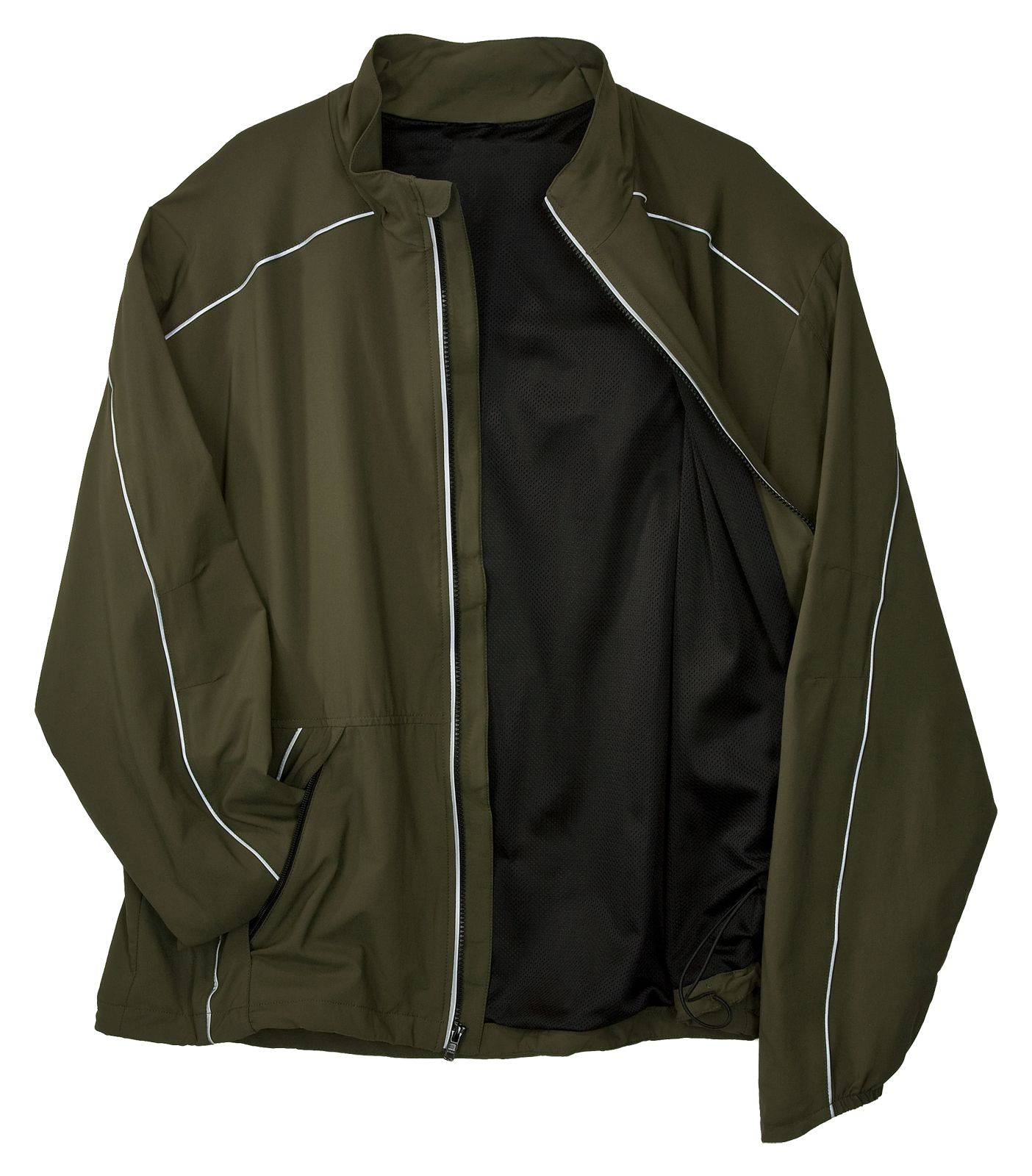 Marine Jacket, Olive with Red &amp; Yellow