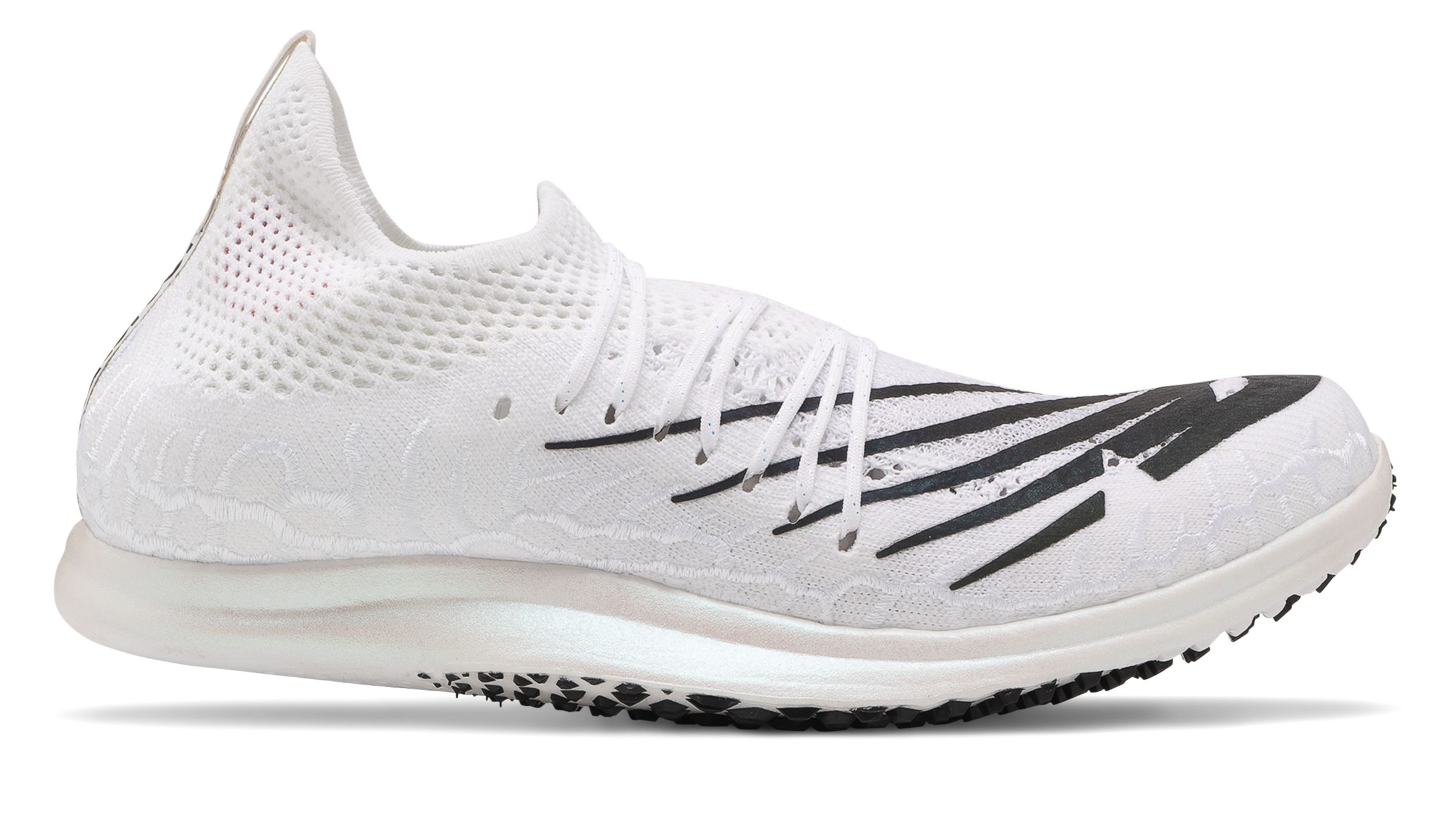 Mens New Balance FuelCell 5280 - White/Black/Iridescent, White/Black/Iridescent - M5280SOL