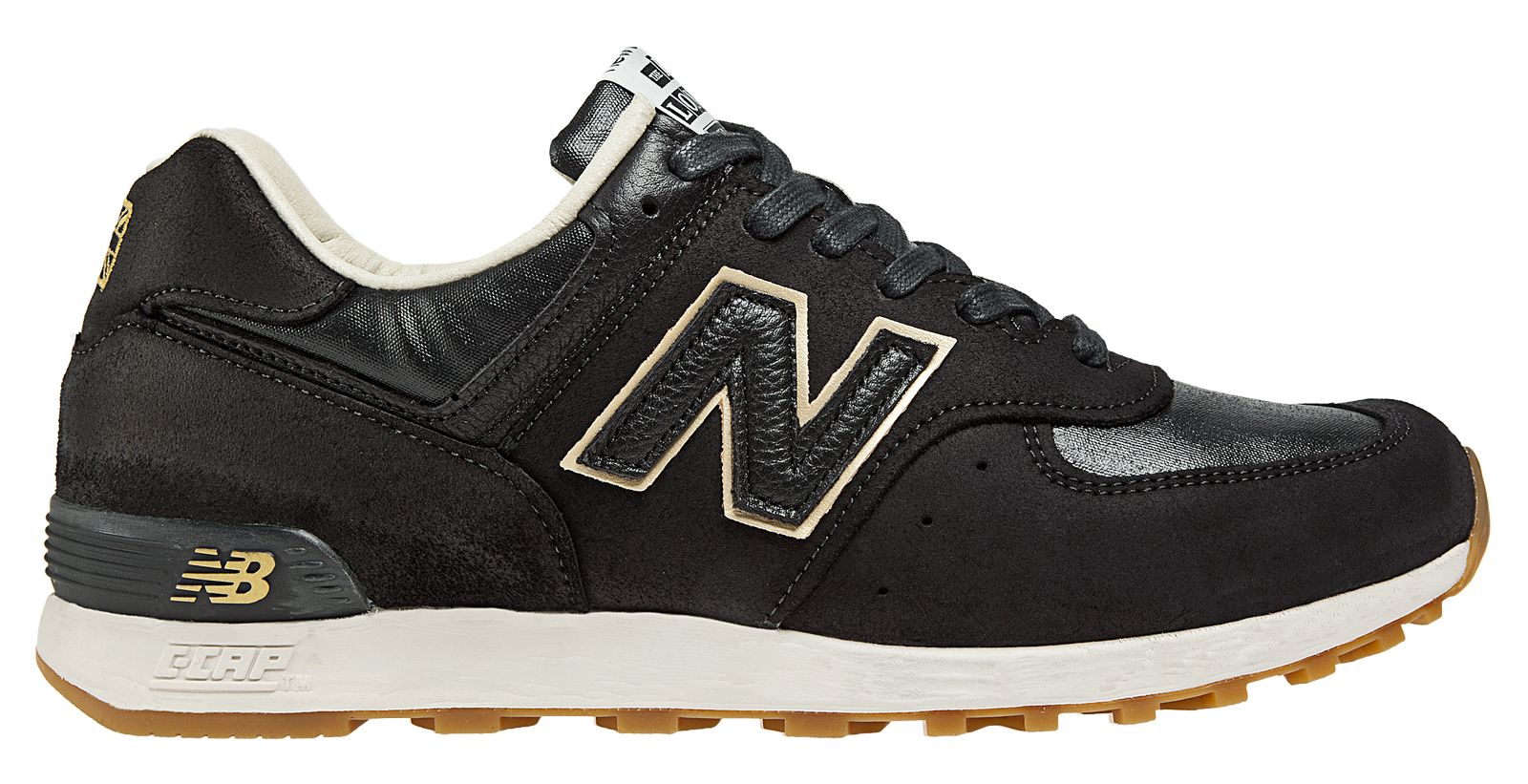 New Balance 576, Black with Grey