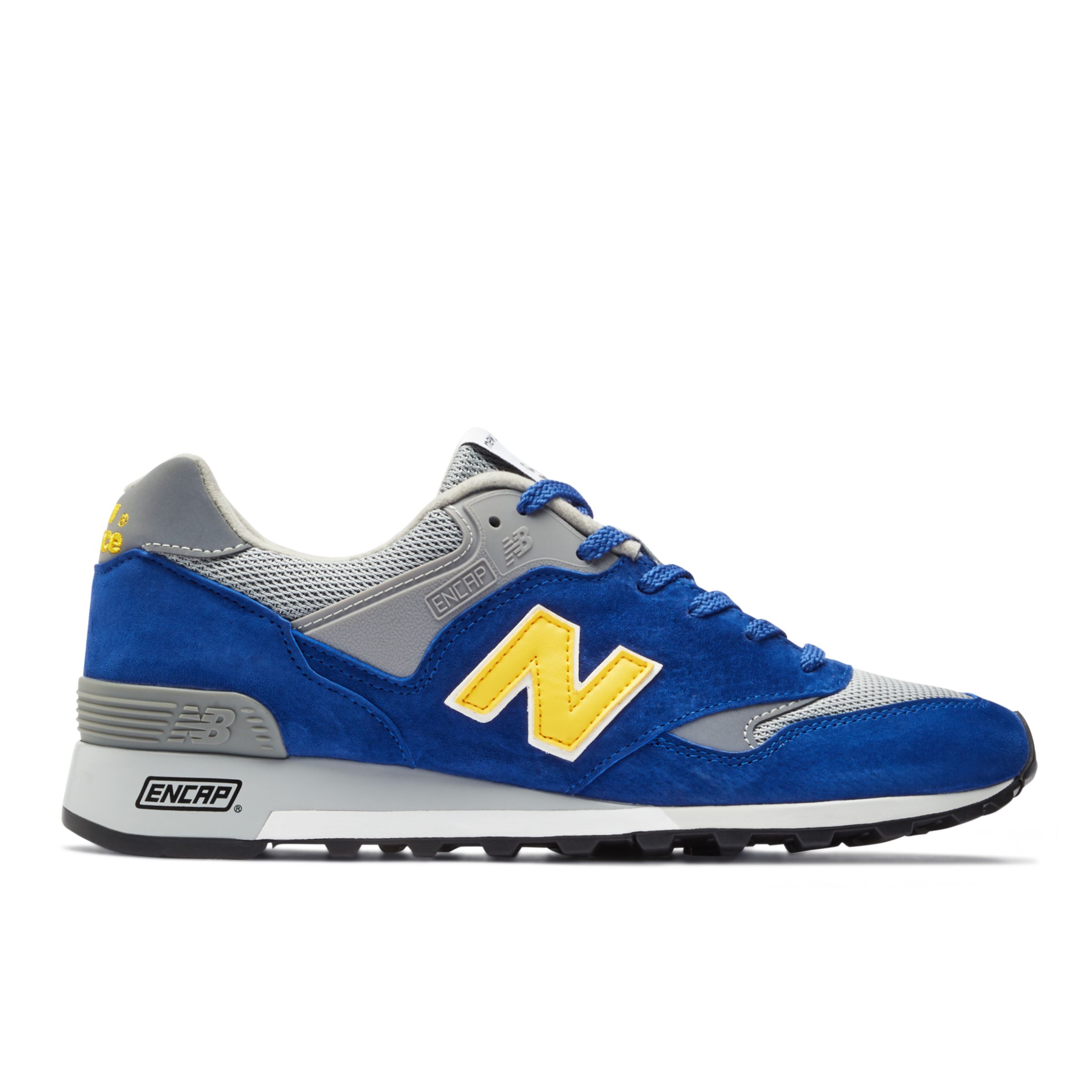 Uomo New Balance Made in UK 577 - Blue/Yellow, Blue/Yellow - M577BYG