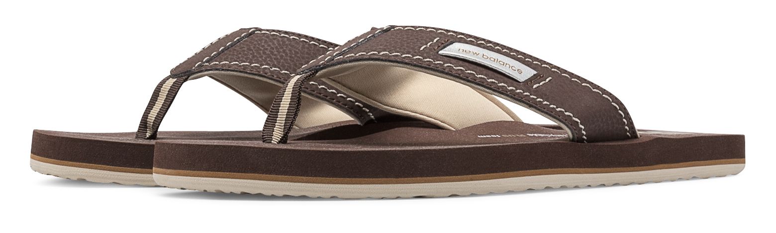 men's new balance flip flops